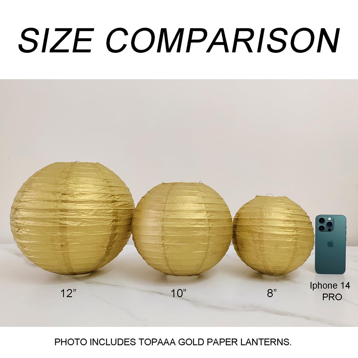 12 Inch Pink Paper Lanterns - Set of 5 Chinese Hanging Lamps for Graduation Party Decor, Birthday Celebrations & Home Festive Lighting