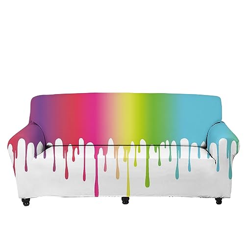 Rainbow Splatter Tie Dye