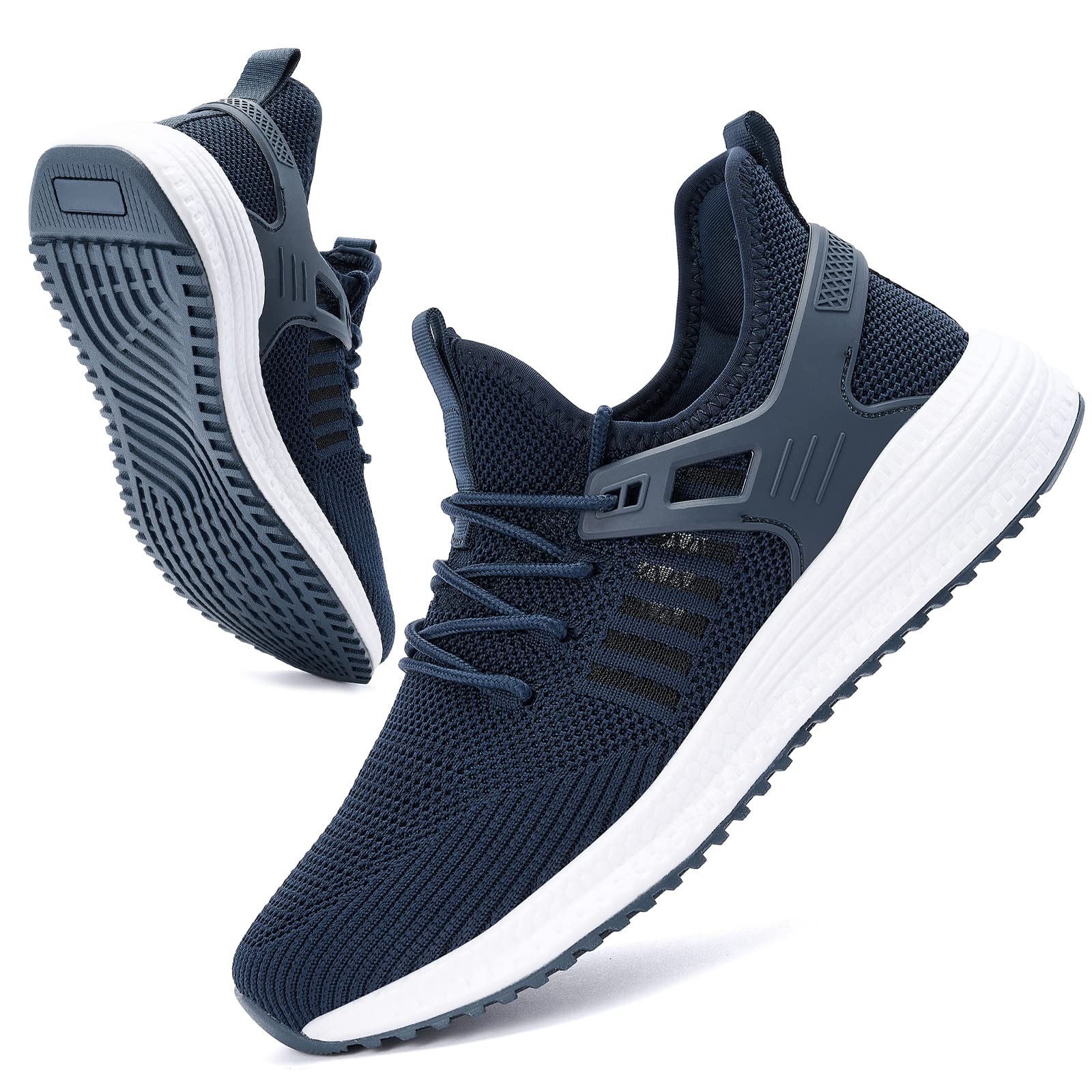 SDolphin Men's Running Shoes - Lightweight Breathable Sneakers for Tennis, Workout, Walking & Gym | Non-Slip Rubber Sole | Comfortable Athletic Shoes for Men | Perfect for Jogging, Training & Casual Wear