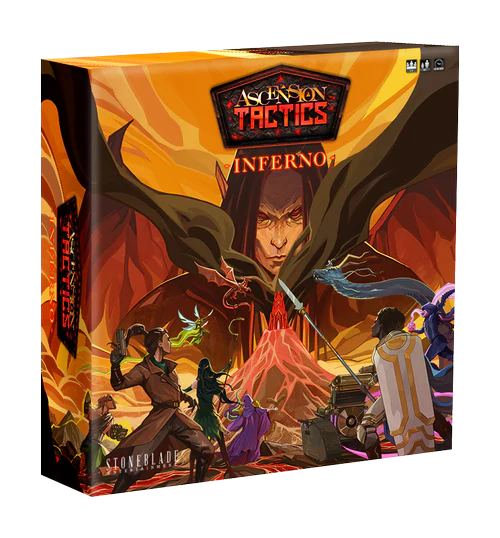 Ascension Tactics: Inferno Kickstarter Edition - Strategic Board Game for Adults & Teens - Perfect for Game Nights, Parties & Family Gatherings