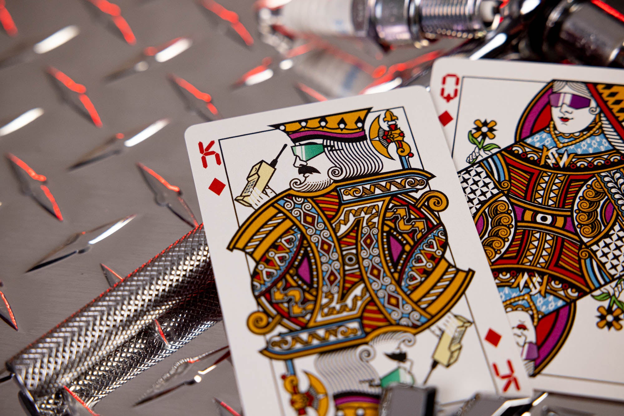Premium KWPreston Big Red One Luxury Playing Cards - Elegant Design for Poker, Magic Tricks & Collectors | Perfect for Game Nights, Gifts & Cardistry