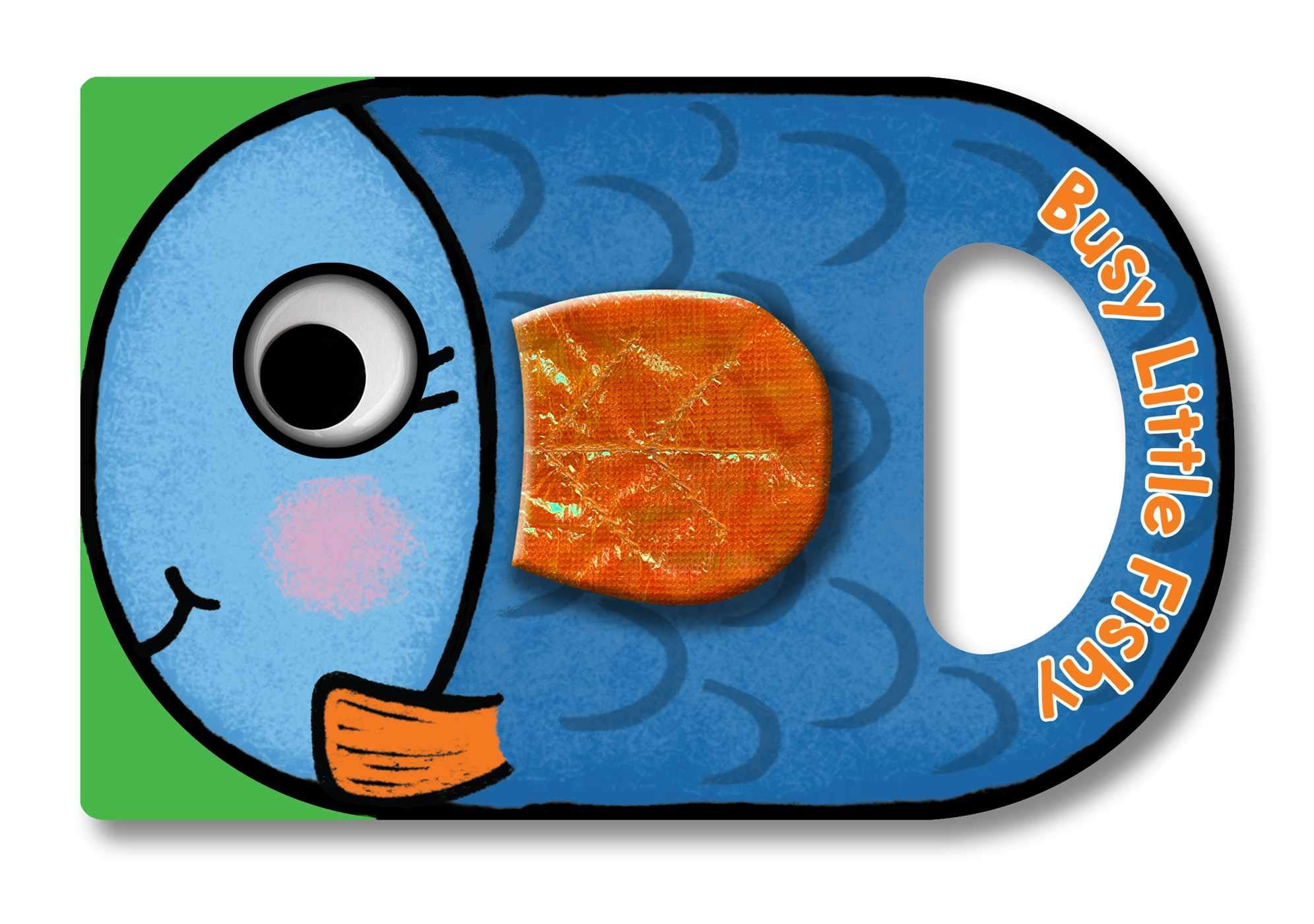Busy Little Fishy - Interactive On-the-Go Book for Toddlers | Perfect for Travel, Car Rides & Quiet Time Play