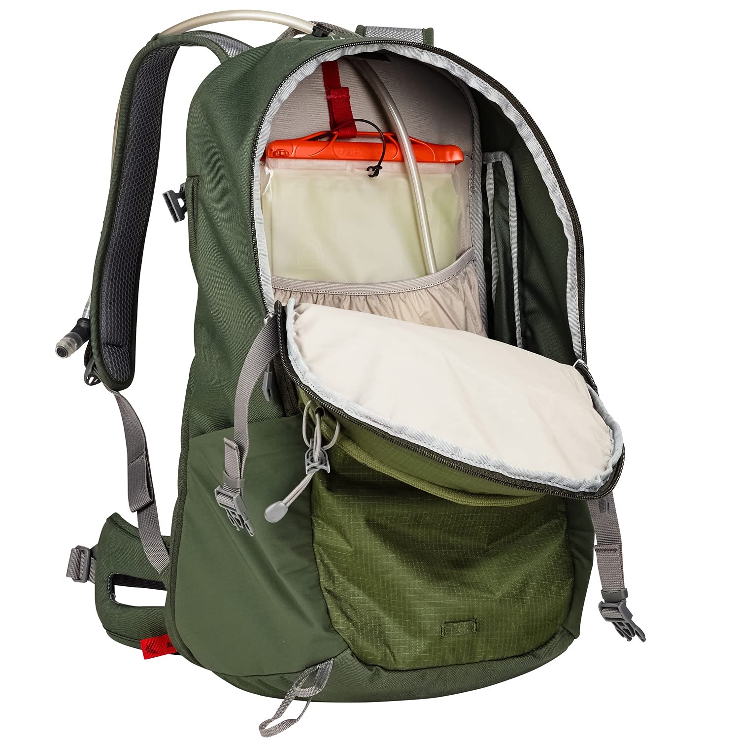 Vaude Wizard 18+4 Hiking Backpack - Lightweight Travel Backpack with 18L Expandable Capacity, Indian Red | Perfect for Outdoor Adventures, Camping & Daily Commute
