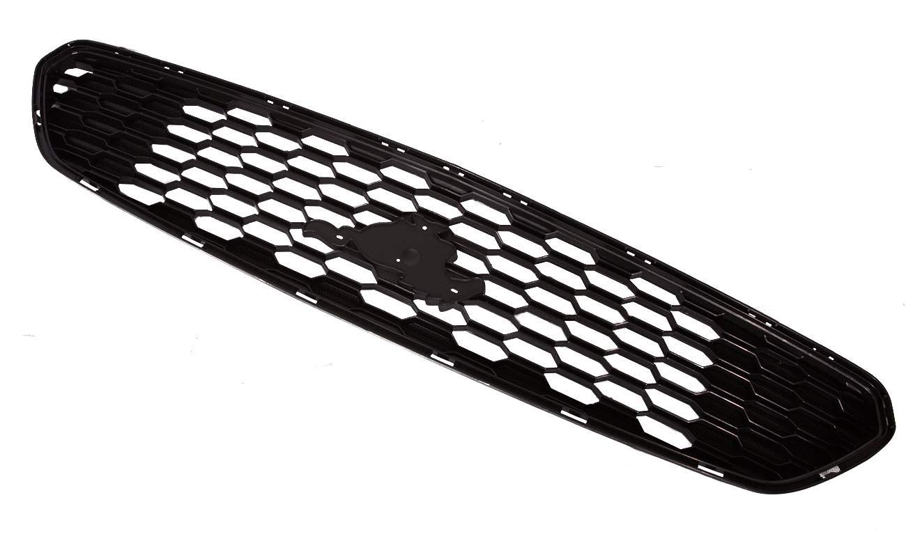 Bapmic Front Upper Bumper Grille FR3Z-8200-AA Replacement for 2015-2017 Ford Mustang EcoBoost & V6 - Perfect Fit, Durable ABS Plastic, Enhances Vehicle Appearance - Ideal for Car Upgrades, Customization & Off-Road Protection