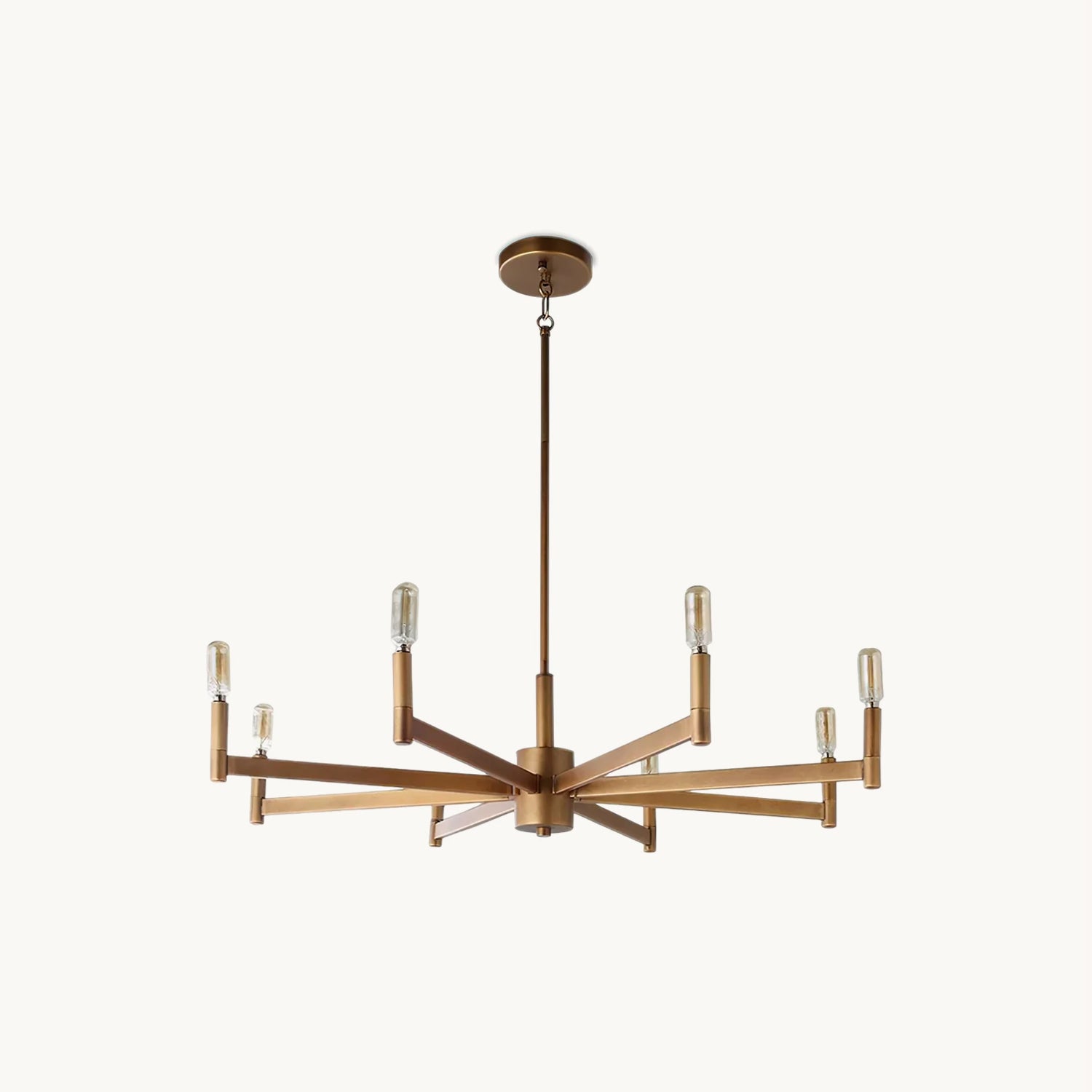Anouk Modern Crystal Chandelier - Elegant Ceiling Light Fixture for Dining Room, Living Room & Bedroom Decor
