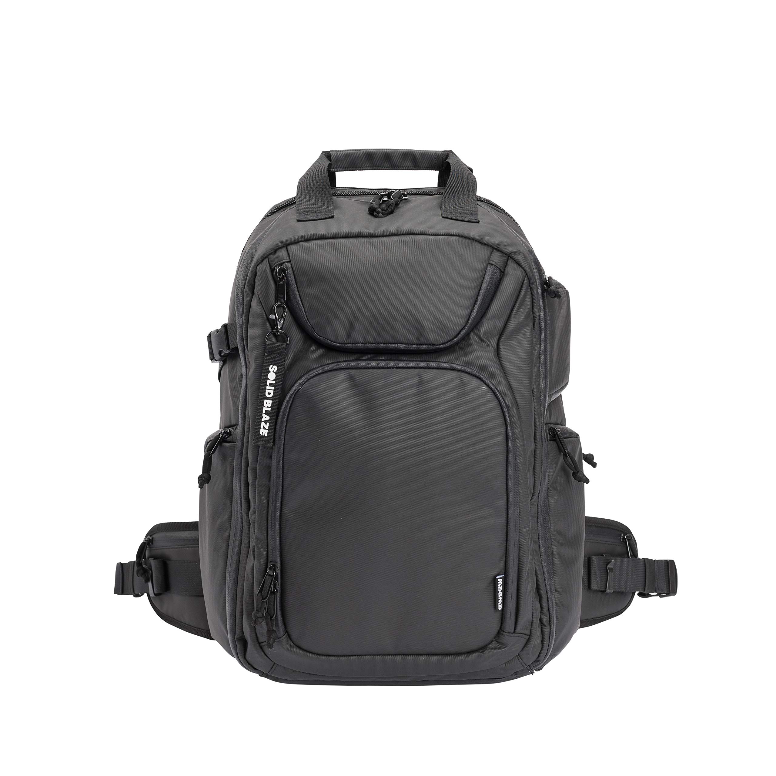 MAGMA Solid Blaze Back - Durable & Stylish Backpack for Outdoor Adventures, Hiking, Travel & Daily Commute - Perfect for Students, Professionals & Camping Enthusiasts