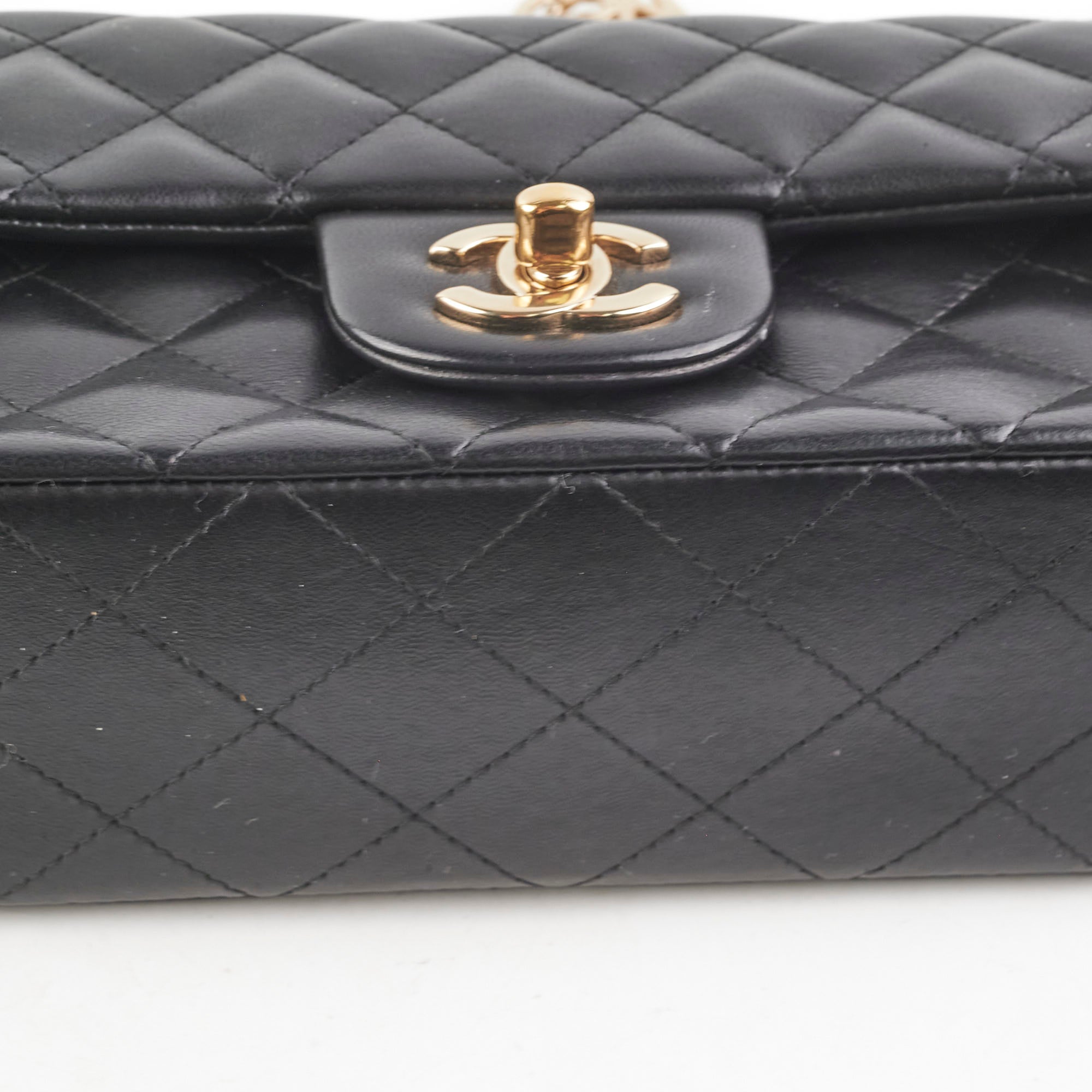 Chanel Mini Rectangular Lambskin Handbag in Black - Luxury Seasonal Crossbody Bag for Women, Perfect for Evening Parties & Date Nights