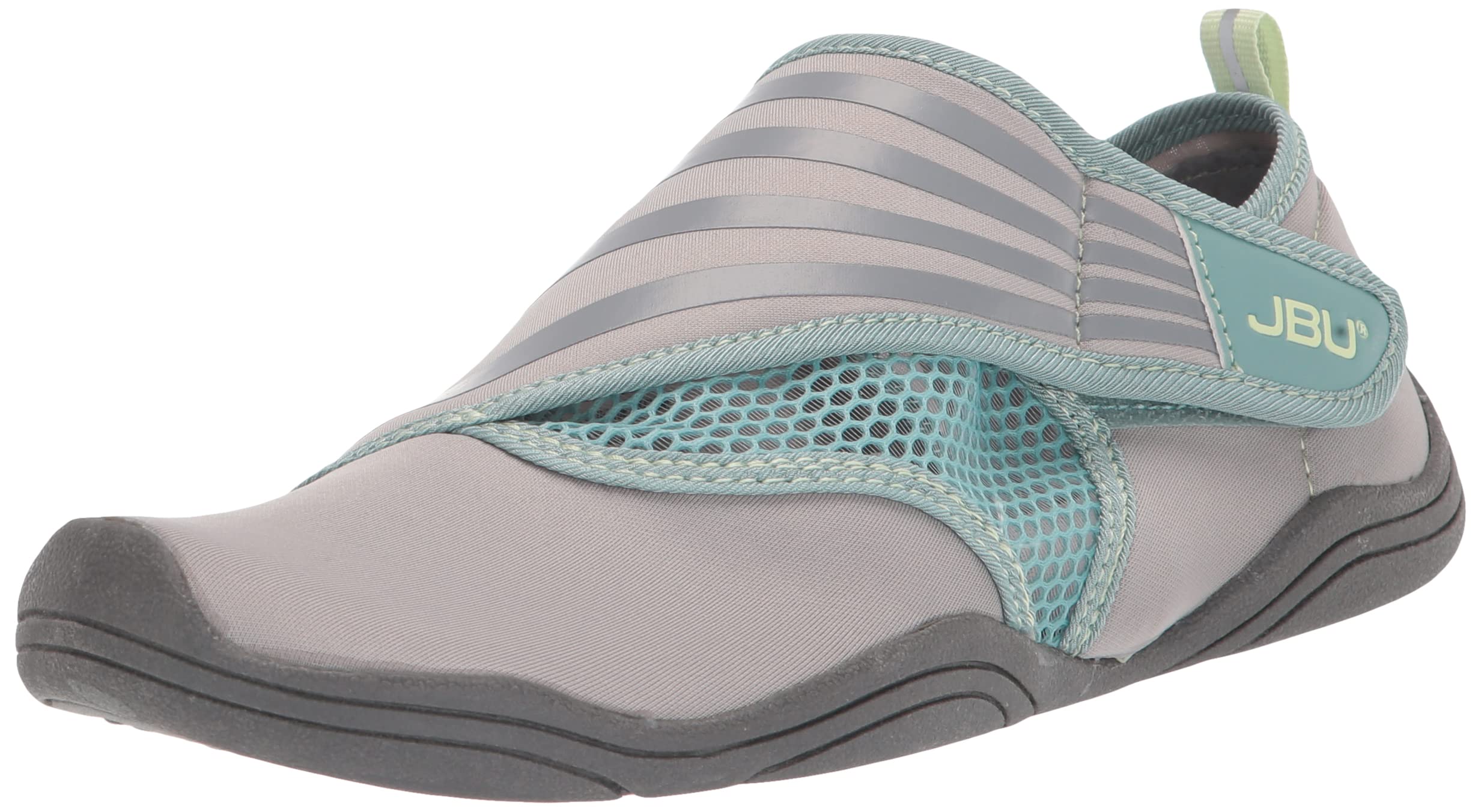 JBU Women's Ariel Water Flats - Comfortable Casual Slip-On Shoes for Walking, Travel & Work - Black | Perfect for Office, Beach & Everyday Wear