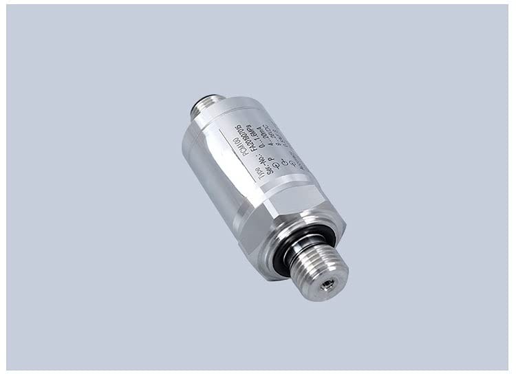 PCM100 M12 Industrial Pressure Transmitter - IP67 Waterproof, 4-20mA Output, 300psi Range with Aviation Plug for Hydraulic Systems & Factory Automation