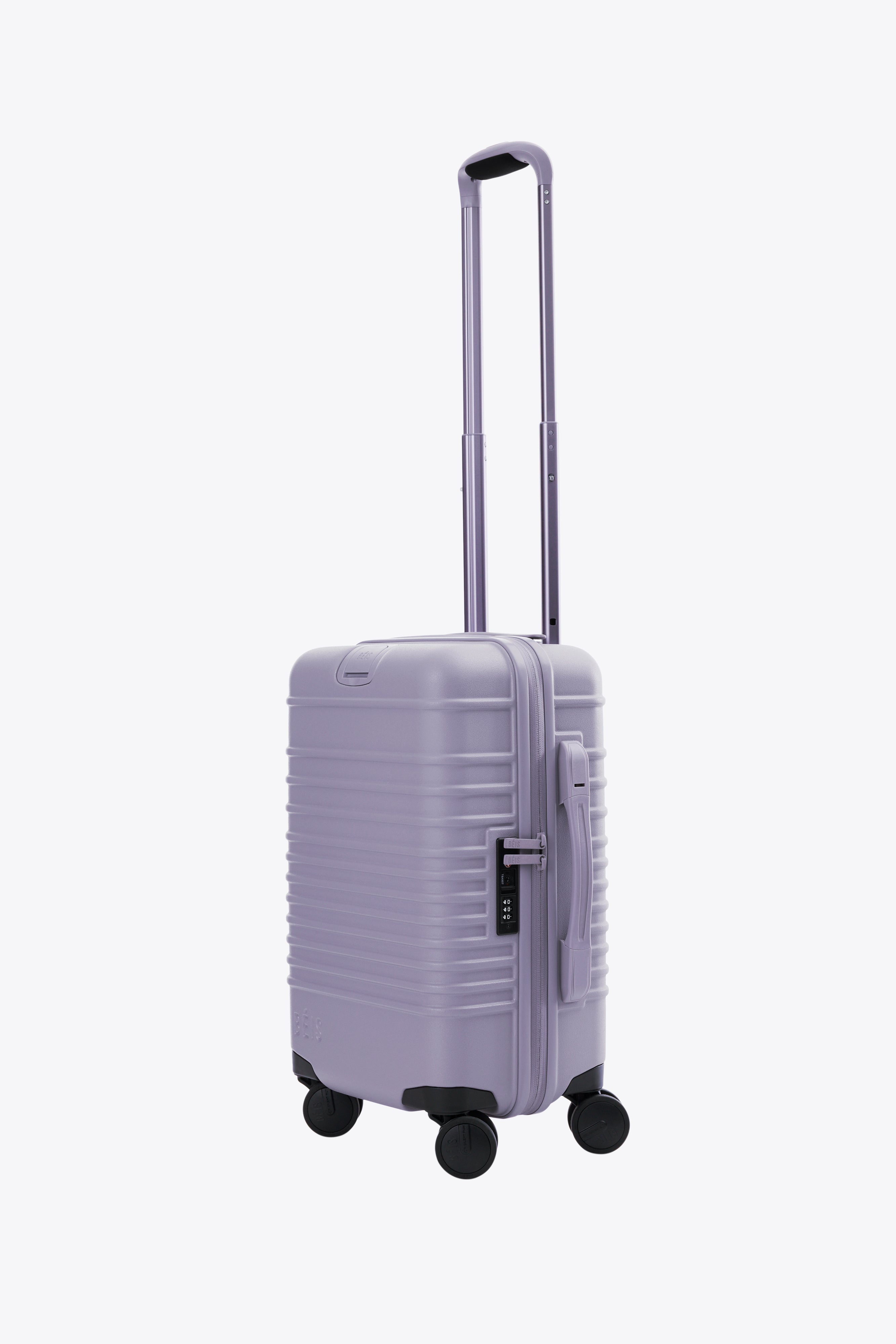 Lavender Small Carry On Roller Luggage - Lightweight Compact Suitcase for Women & Men | Perfect for Air Travel, Weekend Getaways & Business Trips