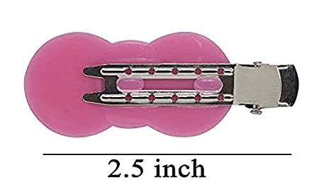 KAVIN Set of 12 Hairdressing Sectioning Clips - Professional Hair Cutting, Coloring & Styling Pins for Salon & Home Use (Multicolor) - Perfect for Highlighting, Balayage & Precision Haircuts