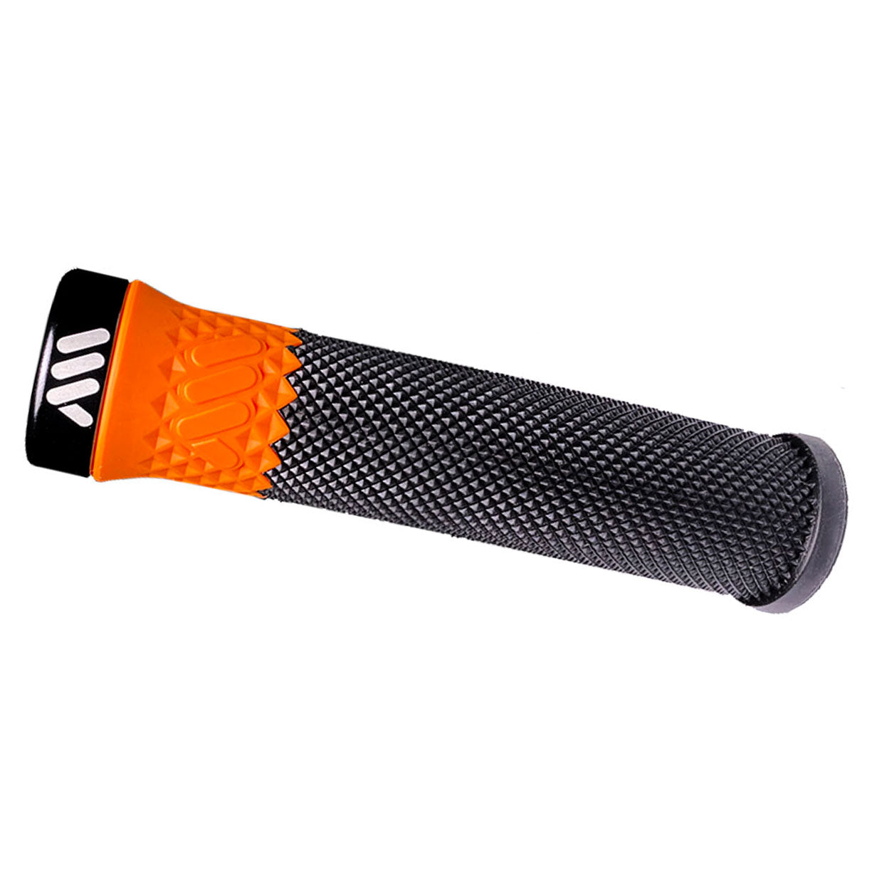 All Mountain Style Cero Grips - Black/Orange - Durable Bike Handlebar Grips for Mountain Biking, Cycling & Outdoor Adventures