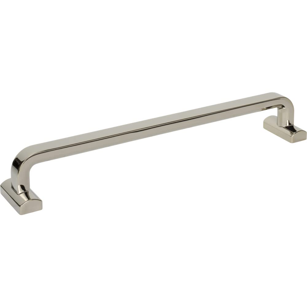 Top Knobs Harrison 12-Inch Appliance Pull in Polished Nickel - Perfect for Kitchen Cabinets, Drawers & Modern Home Decor