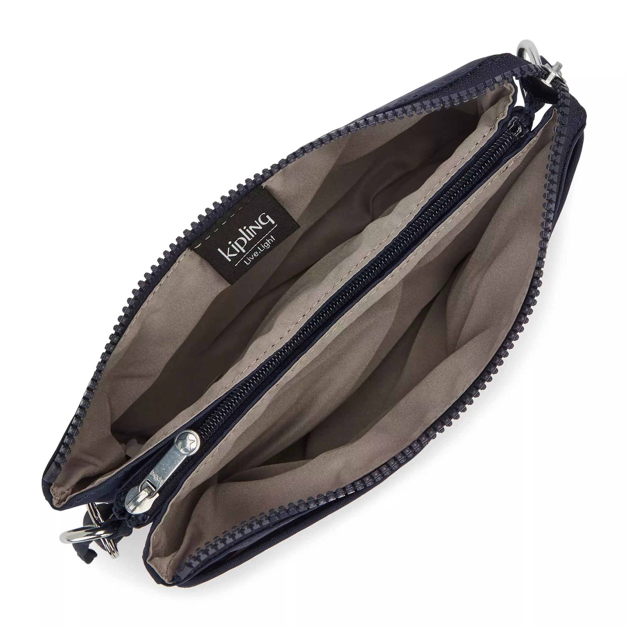 Kipling Riri Crossbody Bag - Light Blue Shoulder Purse for Women, Compact & Stylish, Perfect for Travel, Work & Everyday Use