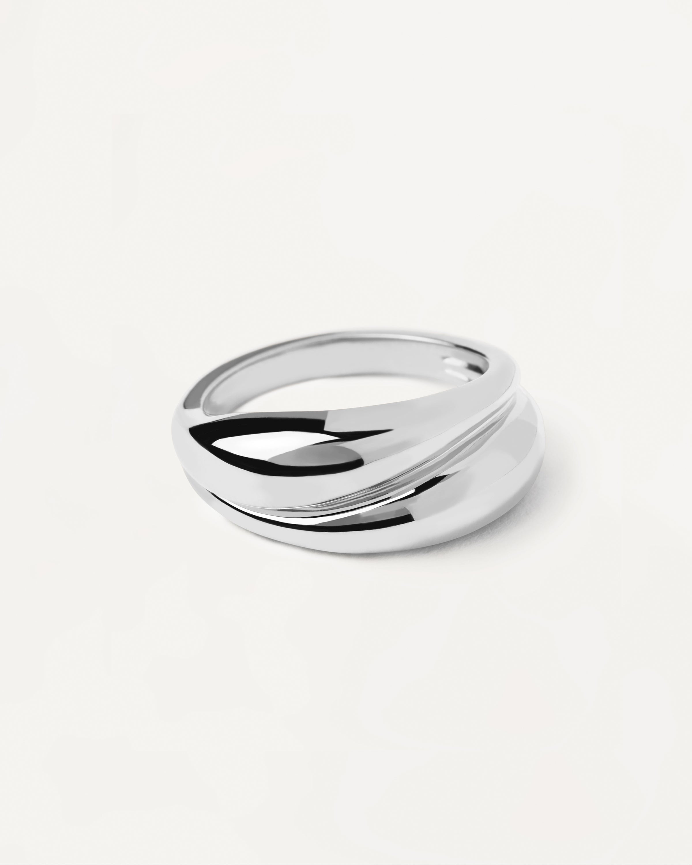 Desire Silver Ring for Women - Elegant Sterling Silver Band Ring, Perfect for Everyday Wear, Gift Giving & Special Occasions