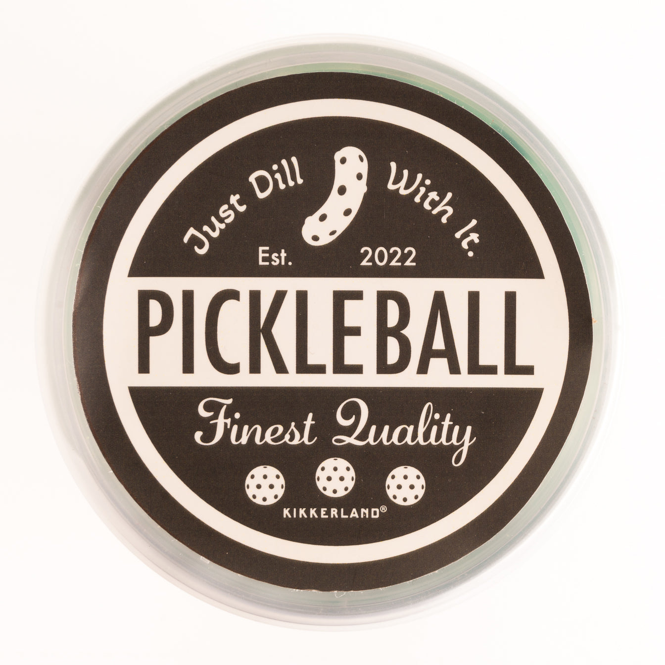 Premium Pickleballs in a Jar - 4 Pack Durable Outdoor Sports Balls for Pickleball Game & Practice - Perfect for Backyard, Court, and Gym Play