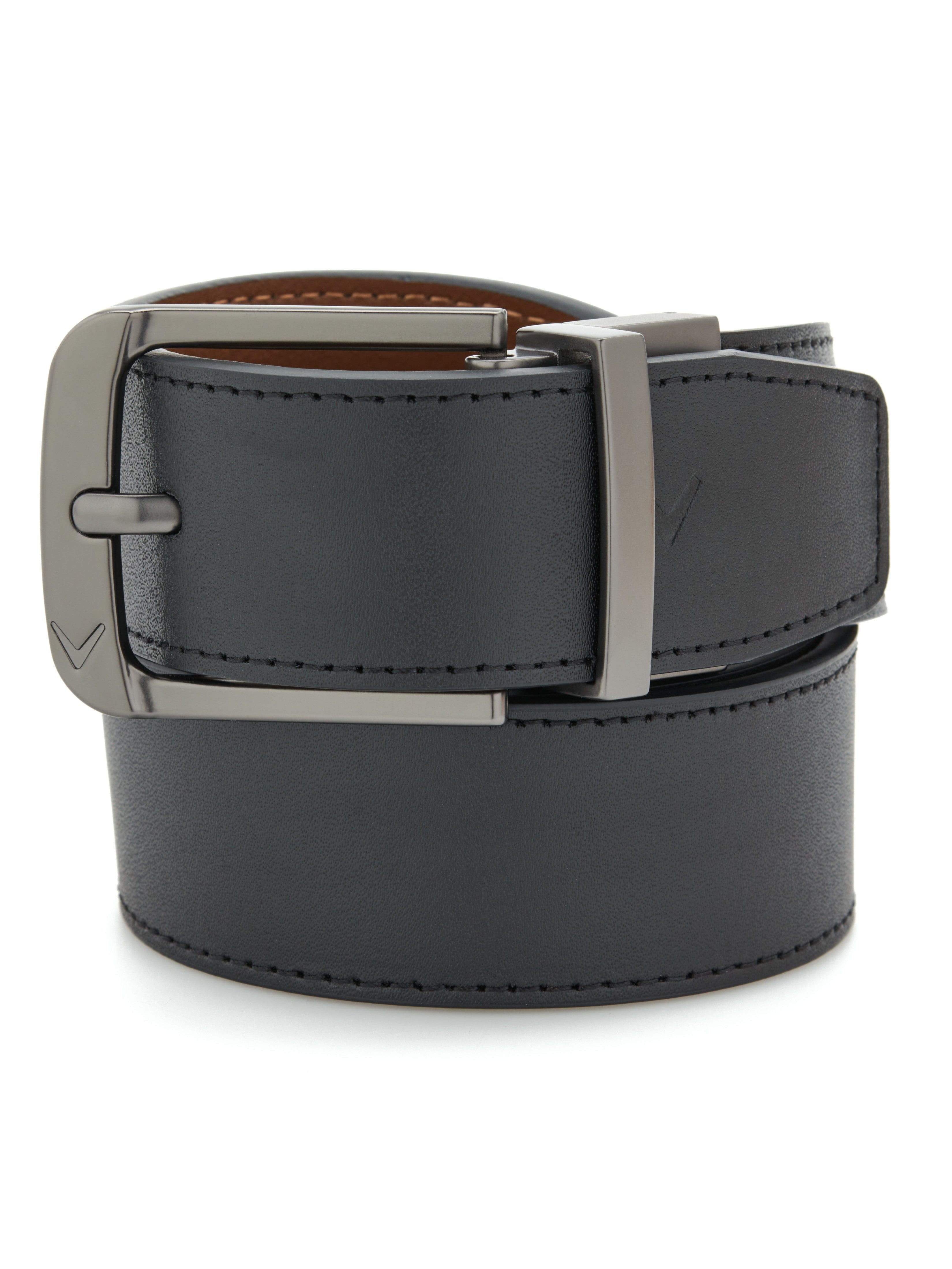 Reversible Leather Golf Belt for Men - Adjustable & Stylish - Perfect for Golf, Business & Casual Wear