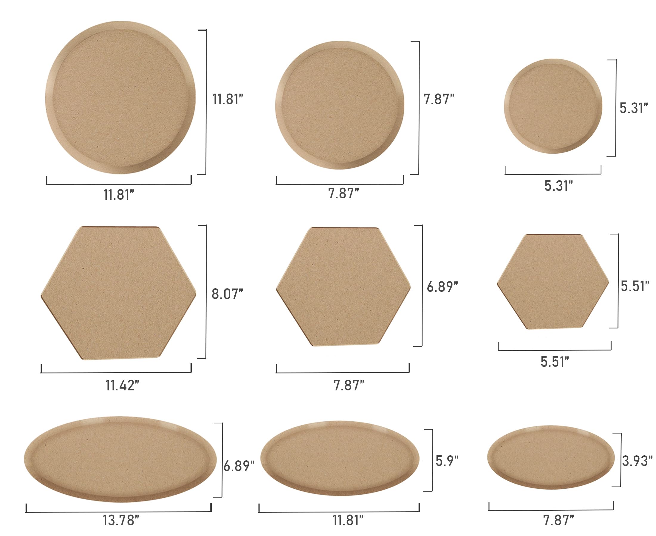 Ceramic Plate Molds for Pottery Making - 18 Pcs Handbuilding Slump Molds in Various Sizes - Perfect for DIY Ceramic Dishes, Plates & Home Decor Projects