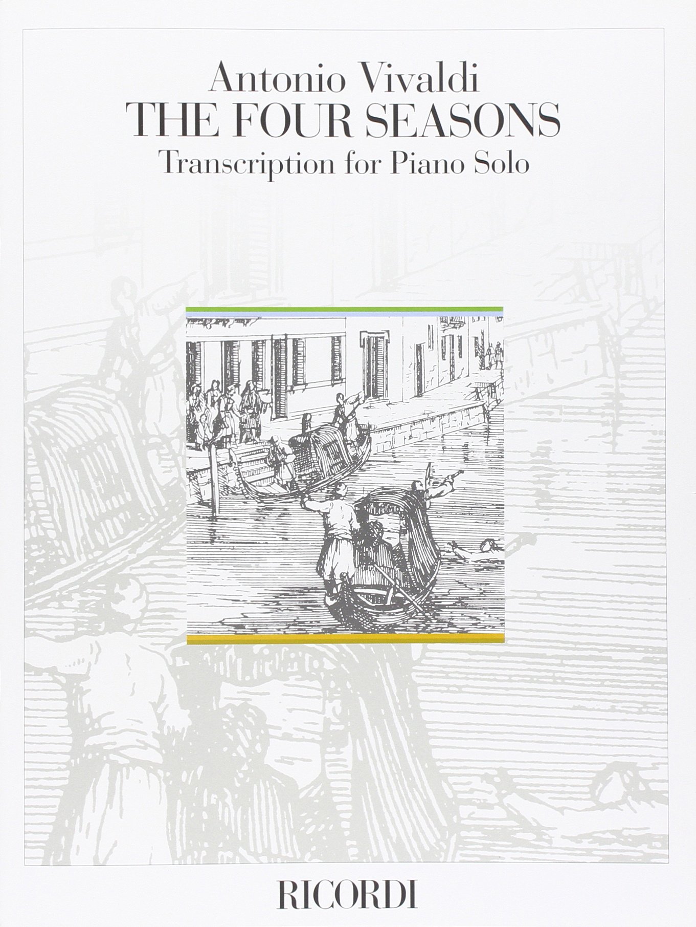 Vivaldi The Four Seasons Piano Solo Sheet Music - Antonio Vivaldi Transcription for Classical Music Lovers - Perfect for Piano Practice & Concert Performance
