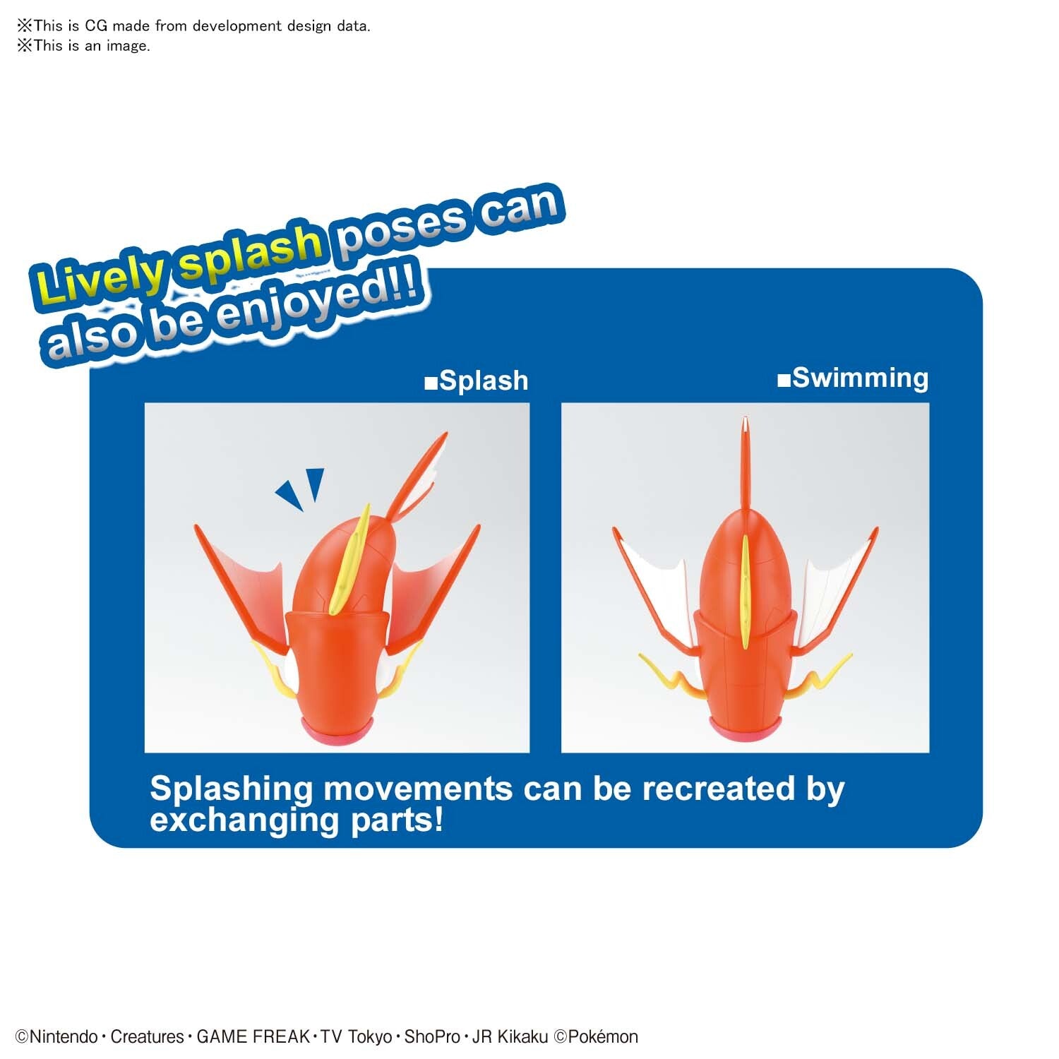 Bandai Pokemon Model Kit #01 Magikarp - Collectible Action Figure for Kids & Adults - Perfect for Display, Gifts, and Anime Collections