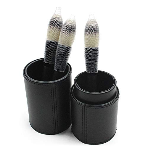 Makeup Brush Mesh Protector 100Pcs - Rose Peony Lily Design for Brush Storage & Travel