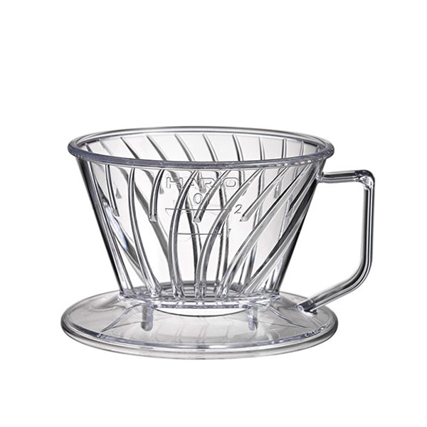 Hario Pegasus Dripper - Premium Coffee Pour Over Dripper for Home & Office Brewing | Perfect for Specialty Coffee Lovers & Baristas | Glass Coffee Maker with Stainless Steel Filter