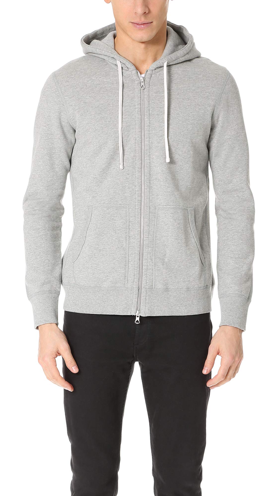 Reigning Champ Men's Mid Weight Terry Zip Hoodie - Premium Cotton Fleece Pullover for Casual Wear & Gym - Comfortable & Stylish for Everyday Use
