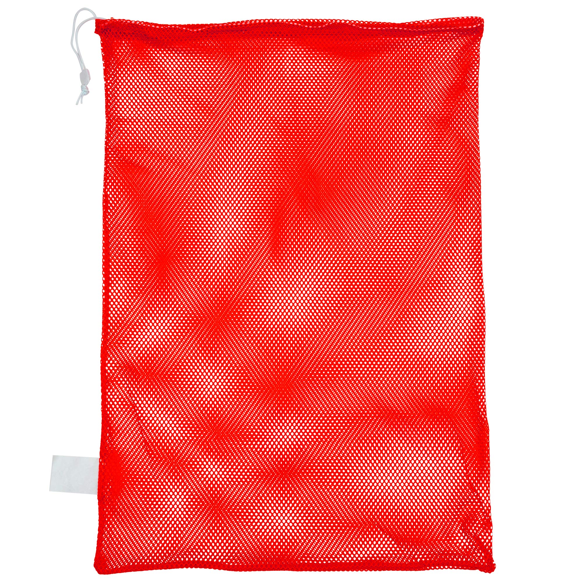 Champion Sports Mesh Equipment Bag - Durable Nylon Drawstring Bag with Lock & ID Tag for Basketball, Soccer, Swimming Gear, Laundry & Toys - Breathable Multipurpose Storage Sack - Perfect for Gym, Travel & Sports Practice