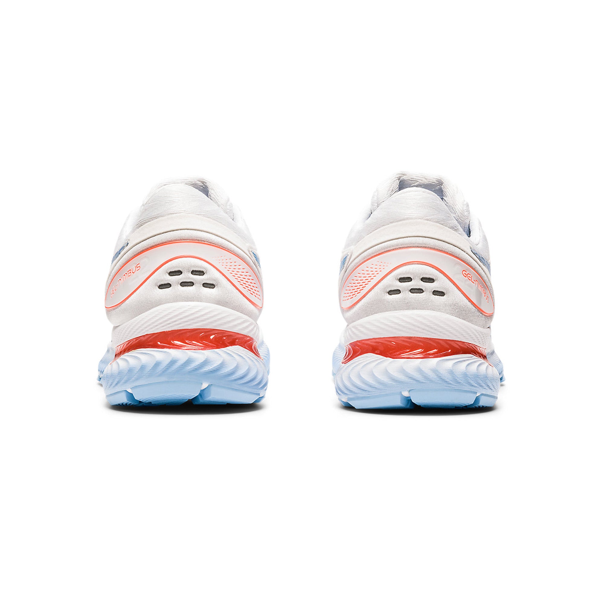 ASICS Gel Nimbus 22 Women's Running Shoes - White Blue Bliss | Cushioned Support for Long Distance & Marathon Training | Perfect for Road Running & Gym Workouts