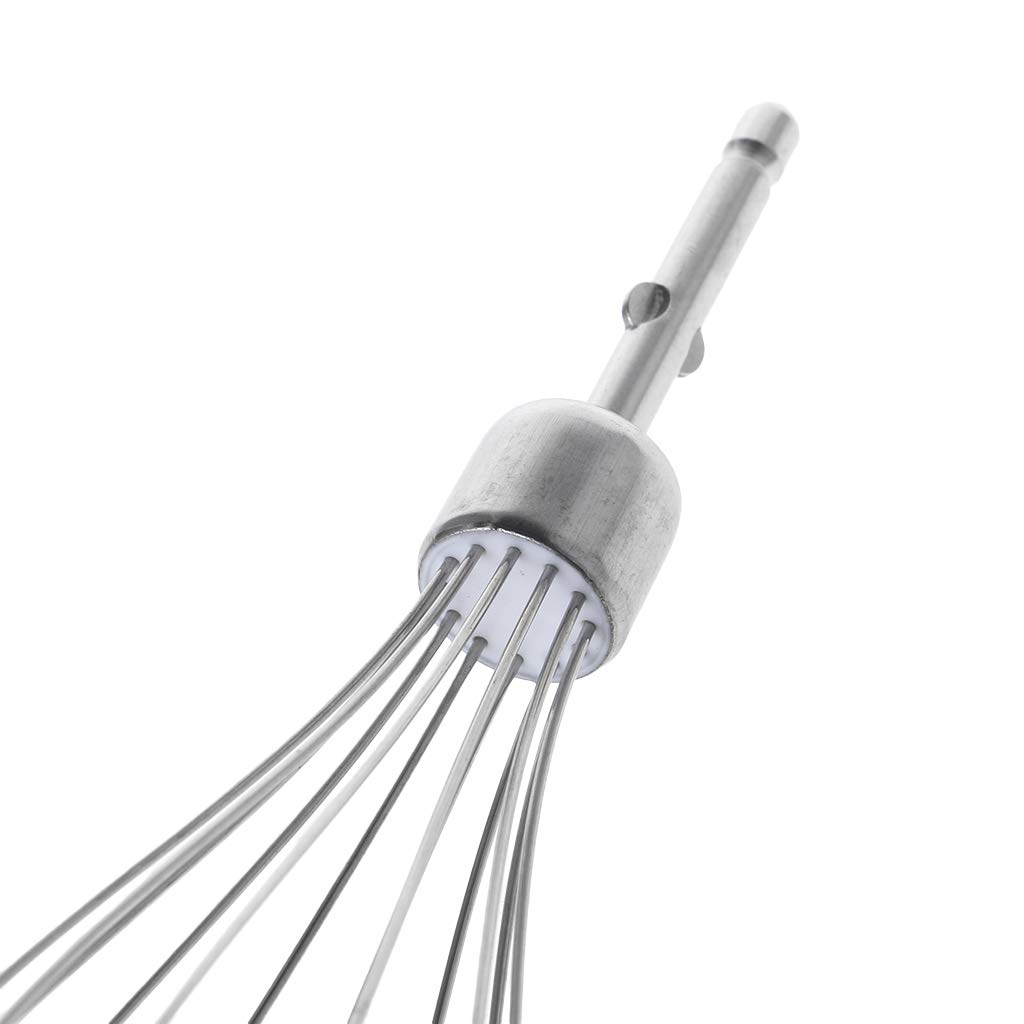 Electric Egg Beater & Milk Frother - Stainless Steel Hand Mixer & Whisk for Baking, Cooking & Coffee - Perfect Kitchen Tool for Eggs, Cake Batter & Cappuccino Foam