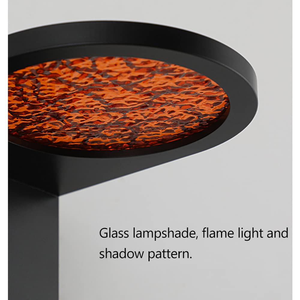 Modern LED Wall Lamp - Adjustable 90° Up/Down Light for Bathroom Vanity, Bedroom & Bedside - Black Indoor Sconce Lighting for Home Decor & Reading