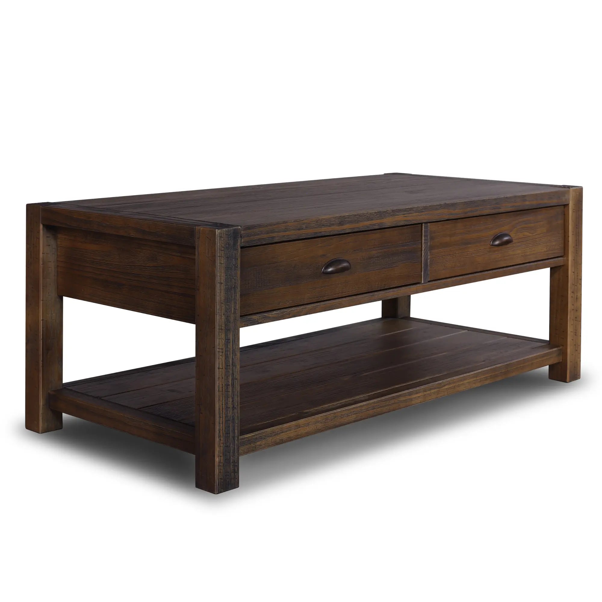 Modern Montauk Coffee Table - Solid Wood Mid-Century Design for Living Room, Office & Lounge - Stylish & Durable Home Decor Furniture