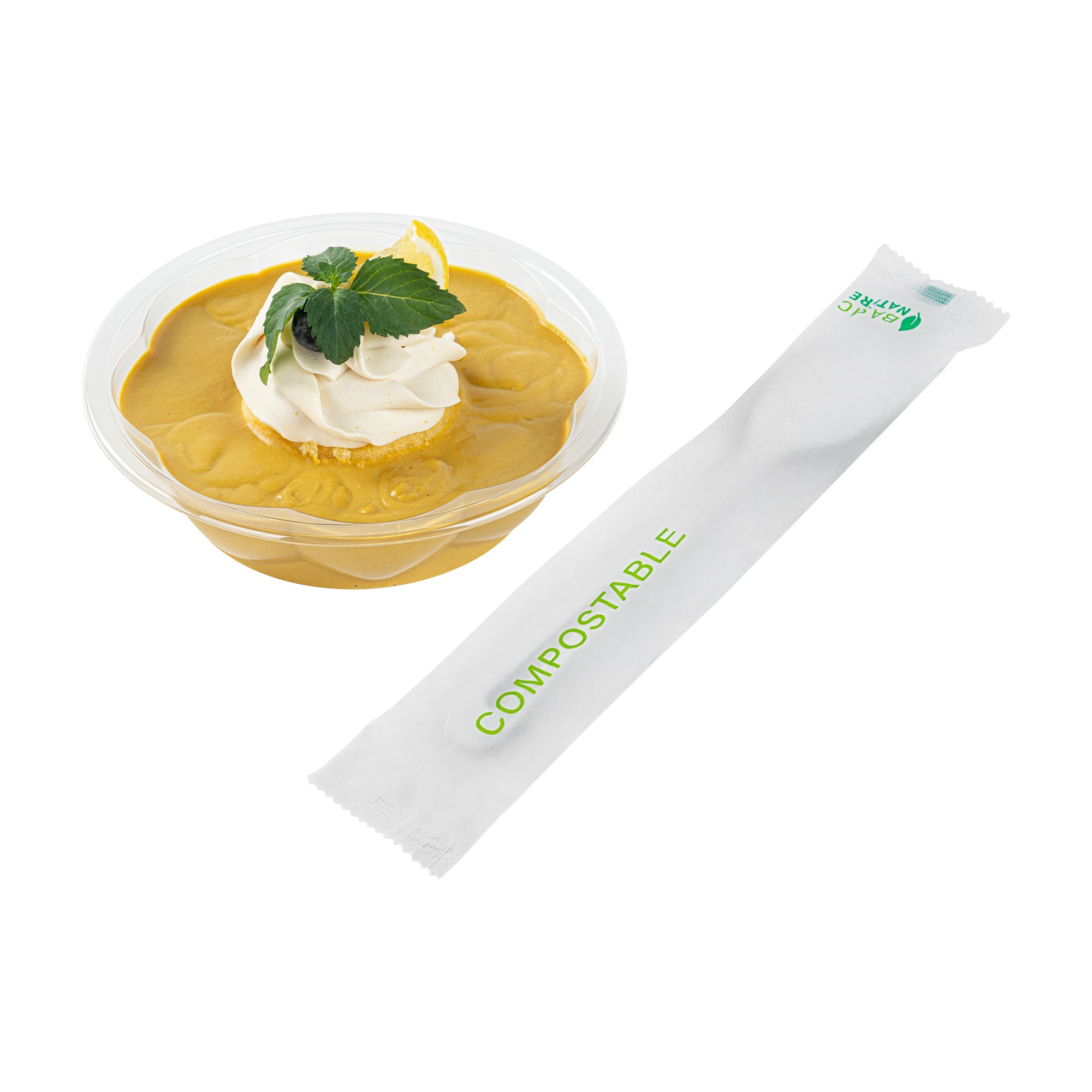 Eco-Friendly White CPLA Compostable Spoons - Heat Resistant Biodegradable Cutlery, 7.5 Inch, 250 Count Bulk Pack | Perfect for Parties, Picnics & Sustainable Dining