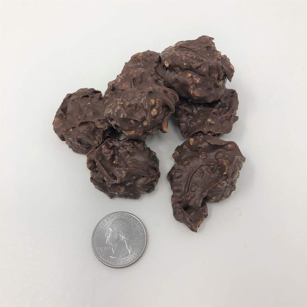 Sugar Free Peanut Clusters Milk Chocolate Candy - 1 Pound Bag | Keto Friendly, Low Carb Snack | Perfect for Gifts, Parties & Healthy Desserts