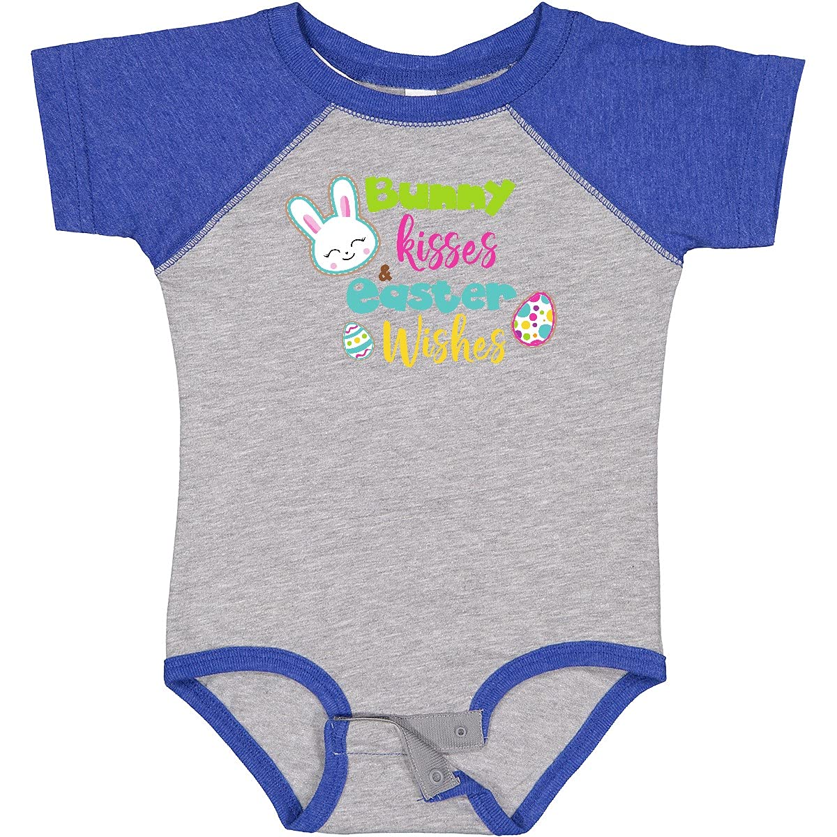 Easter Bunny Kisses Baby Bodysuit - Cute Easter Outfit for Infants