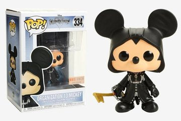 Disney Kingdom Hearts Organization 13 Mickey Plush Toy - Box Lunch Exclusive #334 - Perfect for Gaming Collectors and Disney Fans