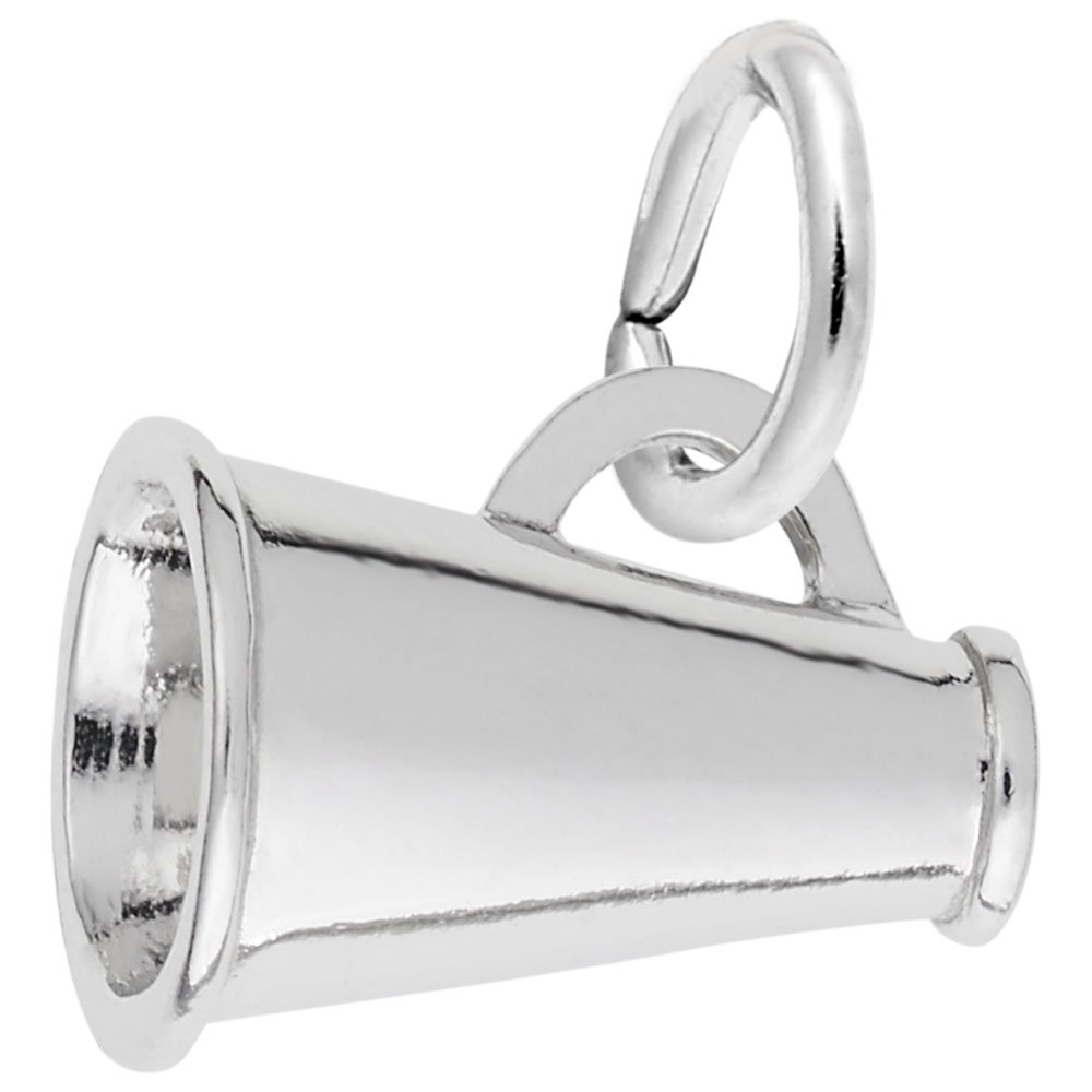 Megaphone Charm for Jewelry Making - DIY Bracelet & Necklace Charms - Perfect for Handmade Gifts, Party Favors, and Fashion Accessories