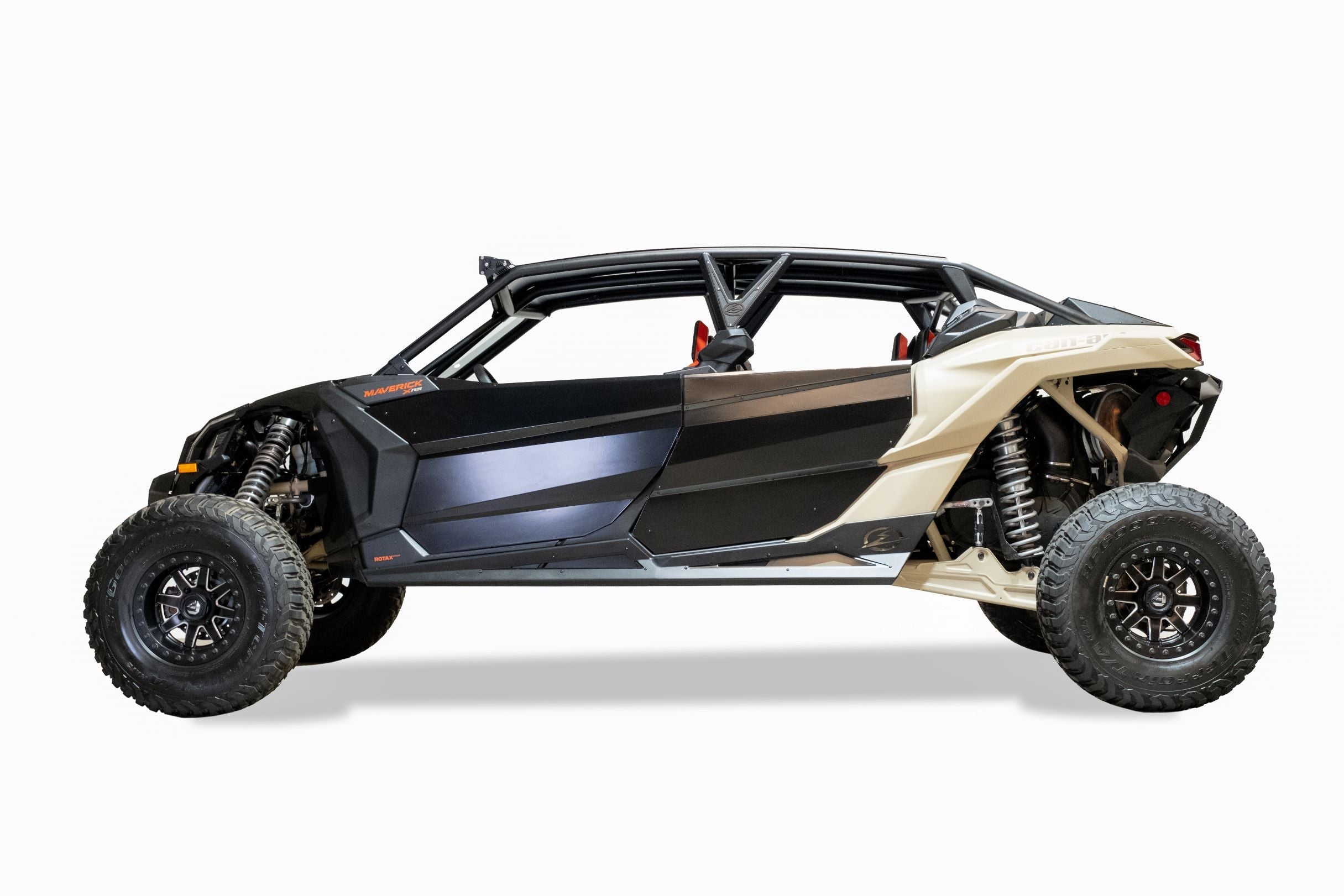Can Am X3 Maverick 4 Seat Rock Guards Volt Series RKS210005 (2017-Present) - Durable Off-Road Protection for Trail Riding & Desert Adventures