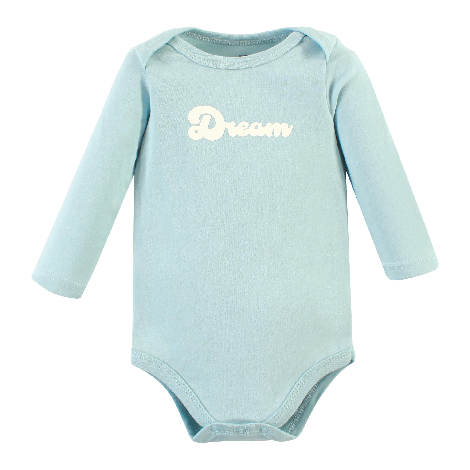 Hudson Baby Unisex Cotton Long-Sleeve Bodysuits - Magical Rainbow 5-Pack (0-3 Months) | Soft & Comfortable Infant Onesies for Newborns, Baby Shower Gifts & Everyday Wear