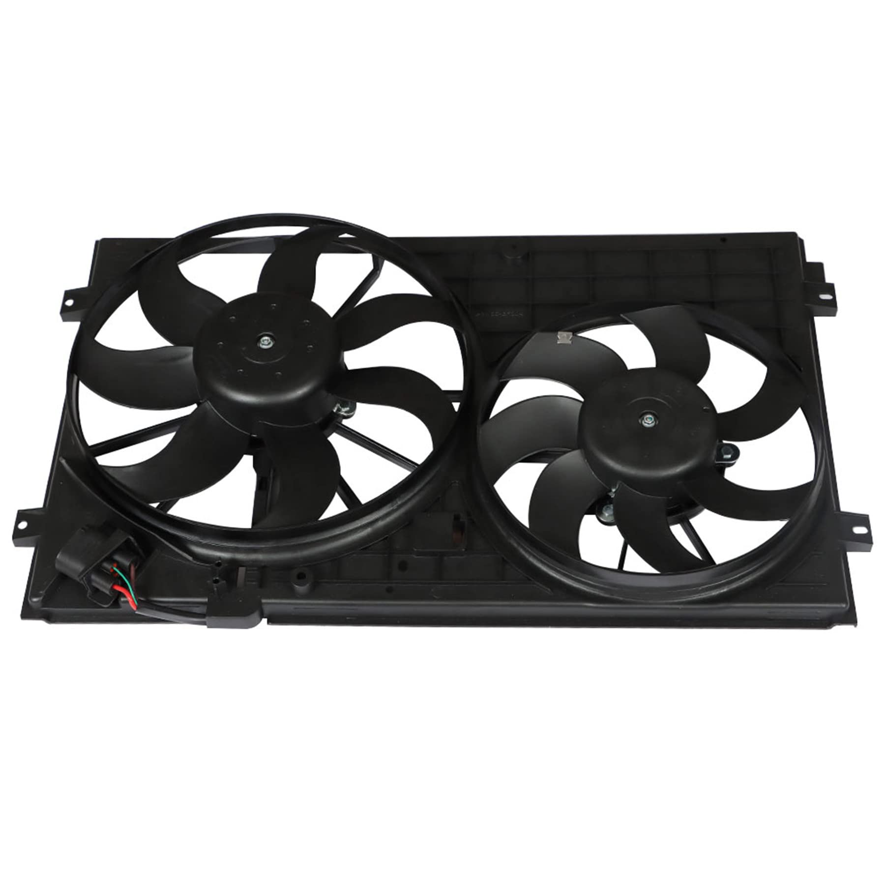 Marddpair Radiator Cooling Fan 1K0959455ET - Replacement for 2005-2010 VW Jetta & 2010 Golf 2.5L (Compatible with 1K0121207BB9B9) - Engine Cooling System Part for Improved Performance & Overheating Prevention