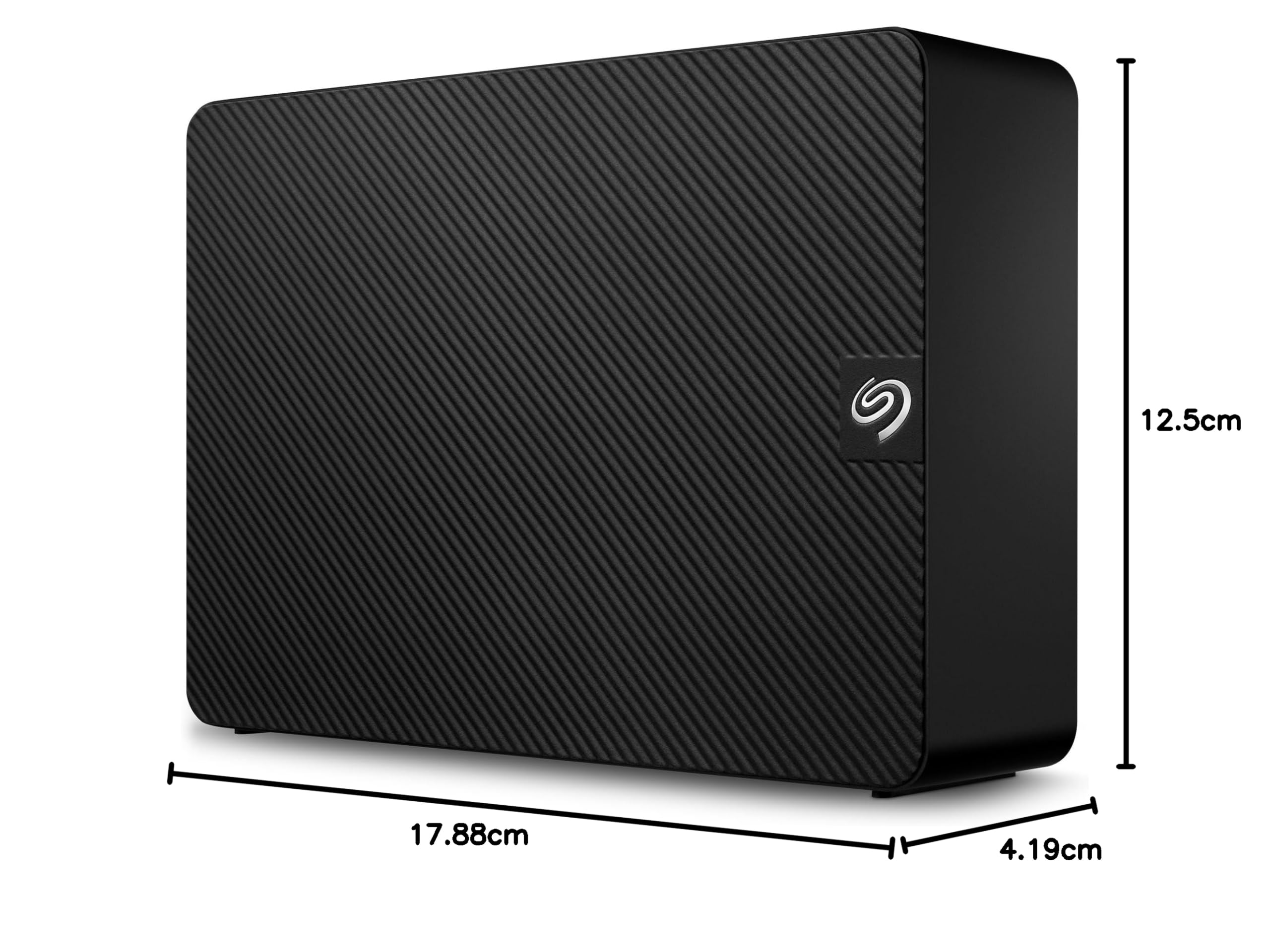 Seagate Expansion 4TB Desktop External Hard Drive USB 3.0 for PC & Mac - 2 Year Rescue Services (STKP4000402) - Perfect for Data Backup, Gaming Storage & Media Archives