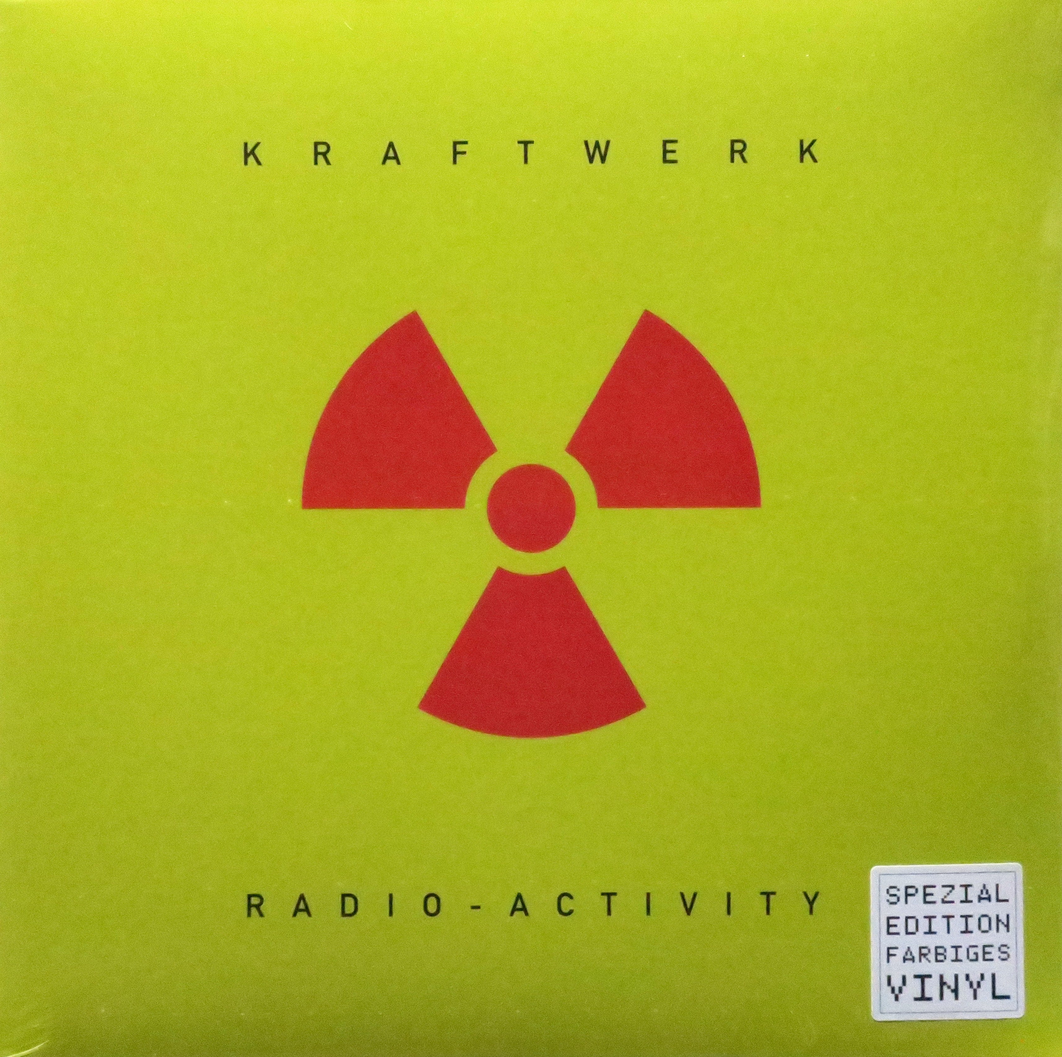 KRAFTWERK 'Radio Activity' Remastered 180g Yellow Vinyl LP Record - Limited Edition Collectible for Audiophiles & Music Enthusiasts - Perfect for Home Listening & Vinyl Collections