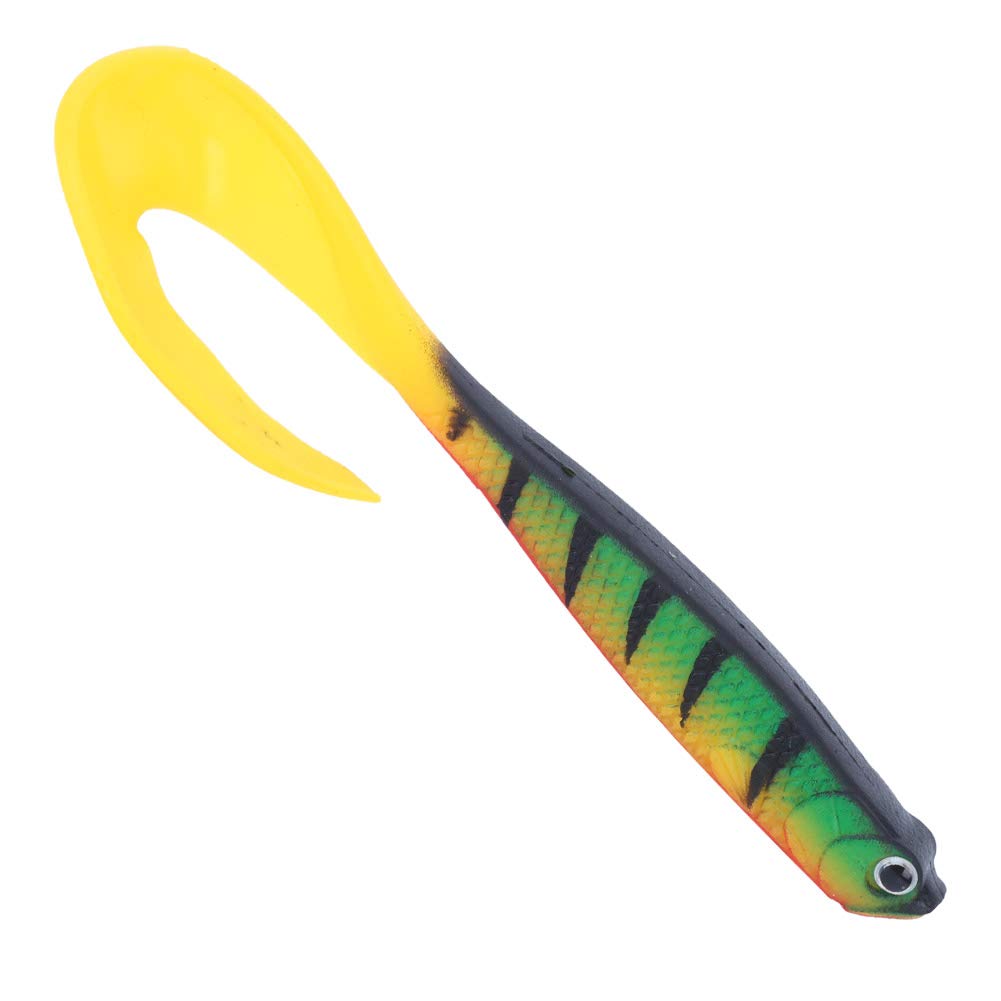 Soft PVC Fishing Lure Bait - Durable Bite-Resistant Artificial Bait for Ice Fishing & Wild Fishing | Perfect for Freshwater & Saltwater Anglers