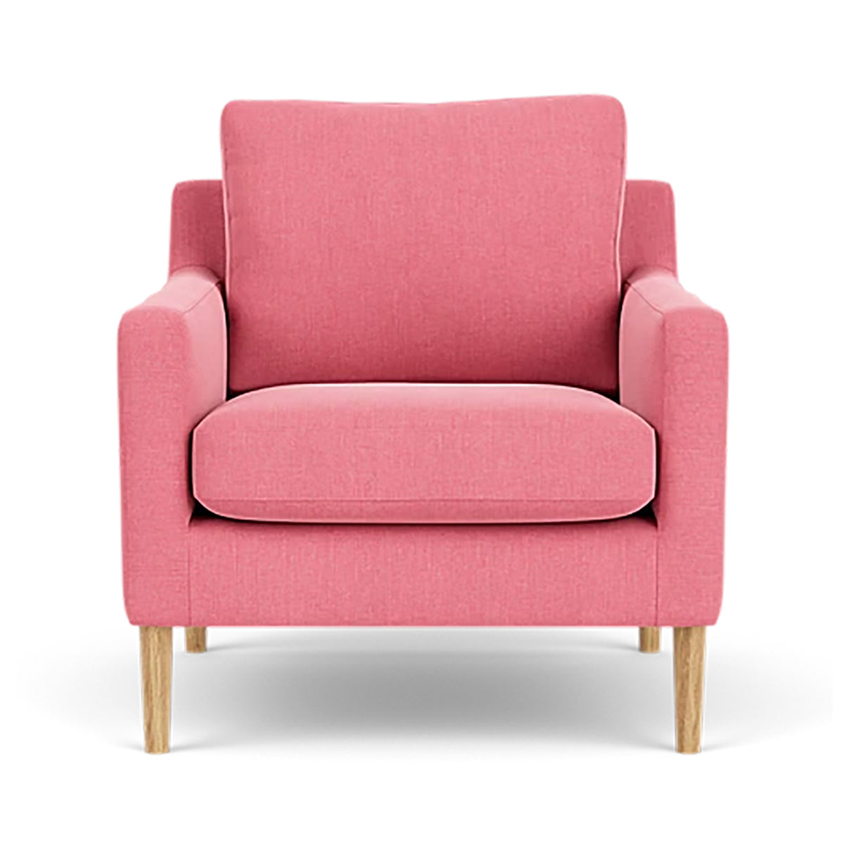 Astha Fabric Armchair - Modern Upholstered Accent Chair for Living Room, Bedroom & Office - Comfortable Lounge Chair with Soft Fabric & Sturdy Frame