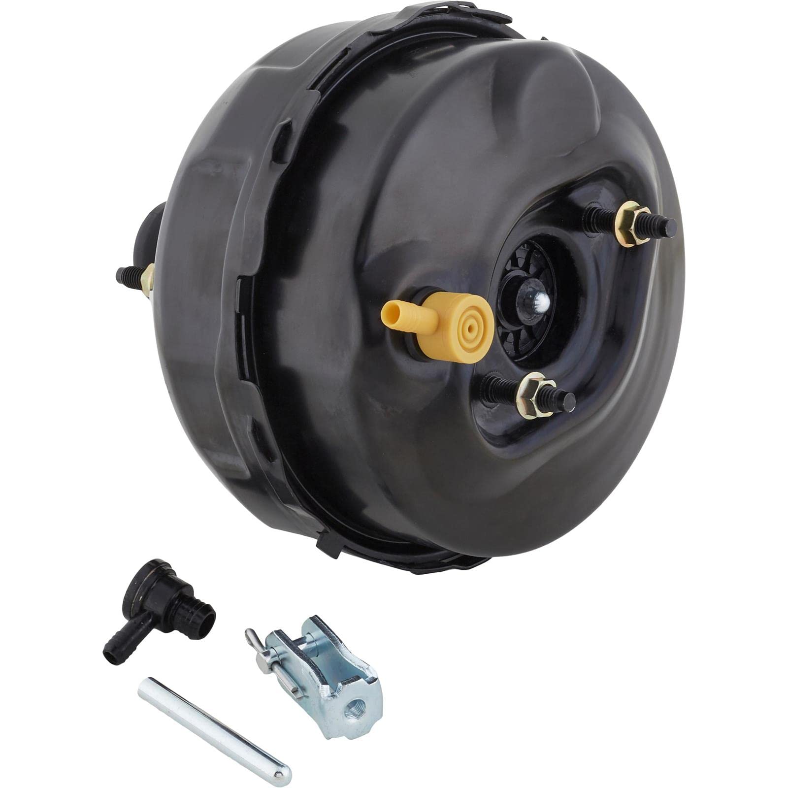 9 Inch Dual Universal Power Brake Booster with Short Threaded Rod - High Performance Braking Upgrade for Cars, Trucks & SUVs