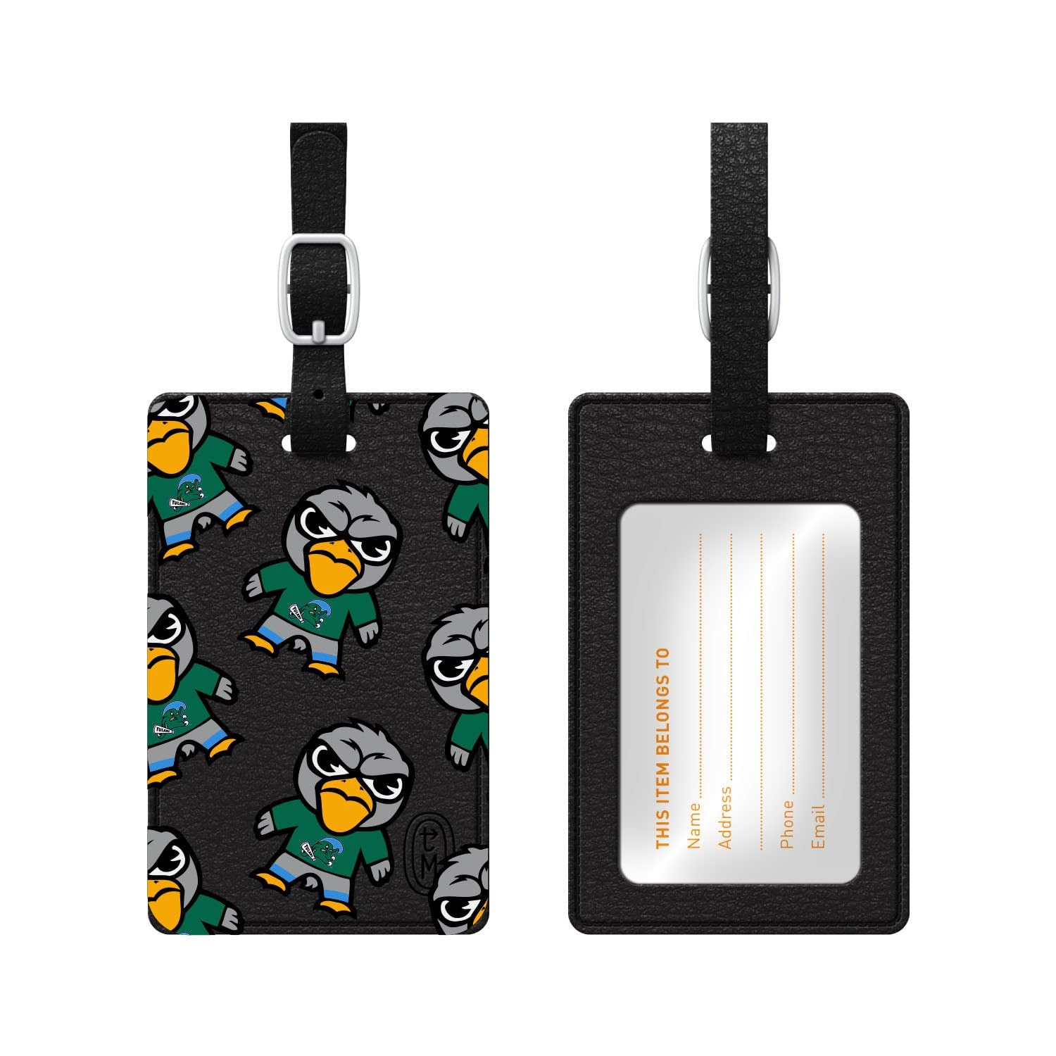Tulane University Classic Luggage Tag - Durable Travel ID Tag for Suitcases & Bags - Perfect for College Students, Alumni & Travelers