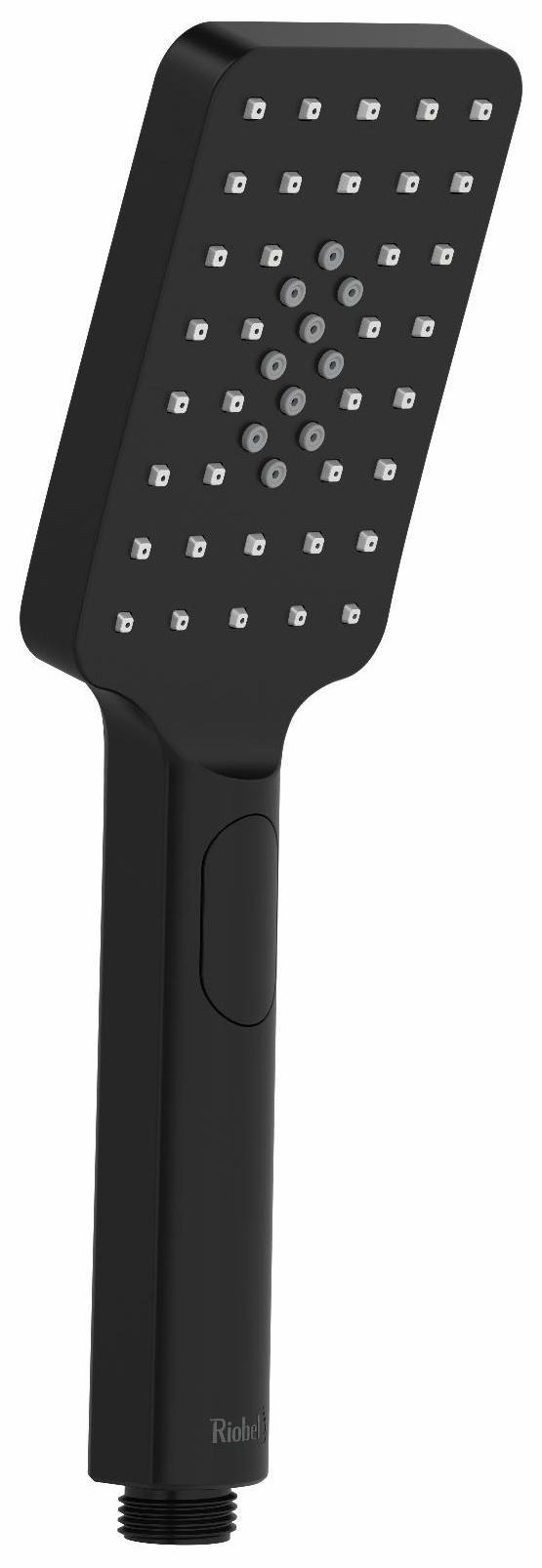 2 Function Handshower with 1.8 GPM Flow Rate - Black (4365BK WS RIOBEL) - Perfect for Bathroom, Shower, and Spa Relaxation