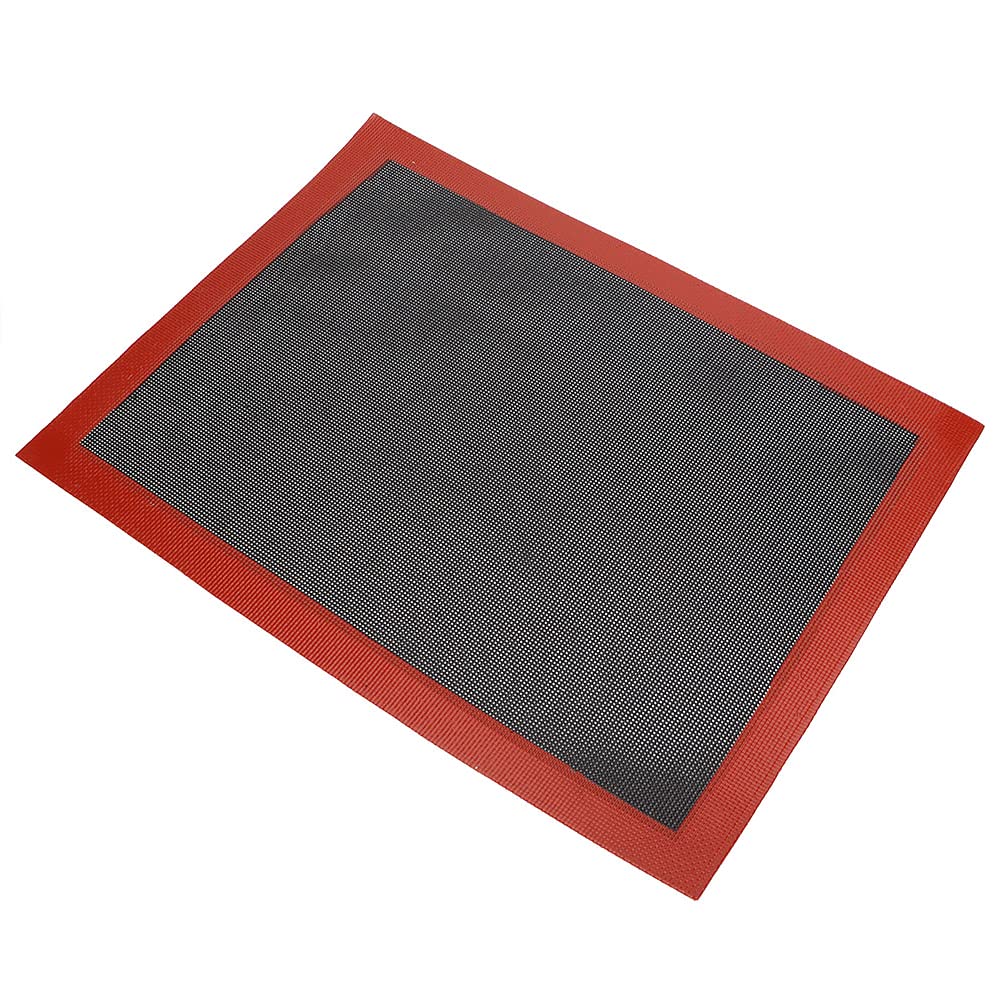 Non-Stick Heat Resistant Baking Mesh Mat - Premium Silicone Pastry Sheet for Eclairs, European Bread & Pastries | Perfect for Home Baking, Professional Kitchens & Pastry Shops