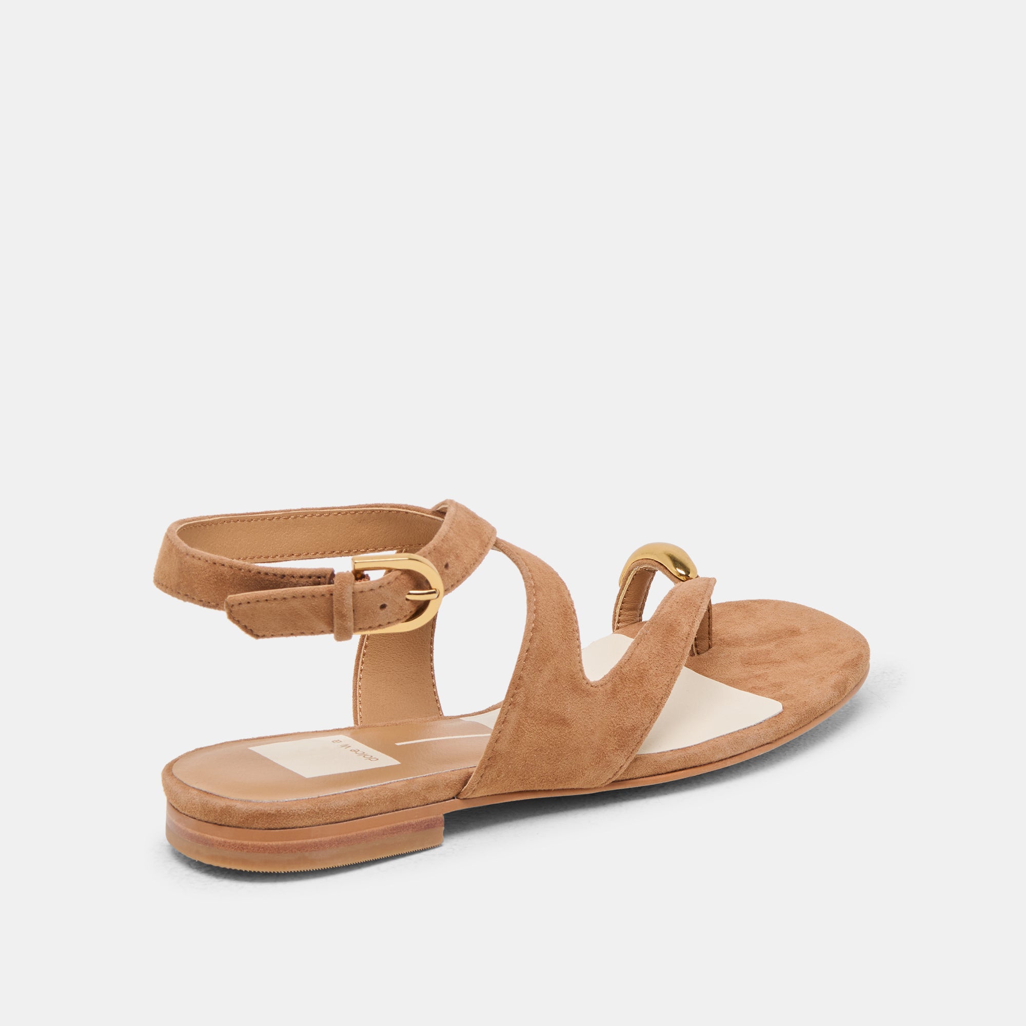 Earla Brown Suede Sandals for Women - Comfortable & Stylish Summer Casual Shoes for Beach, Walking & Outdoor Activities