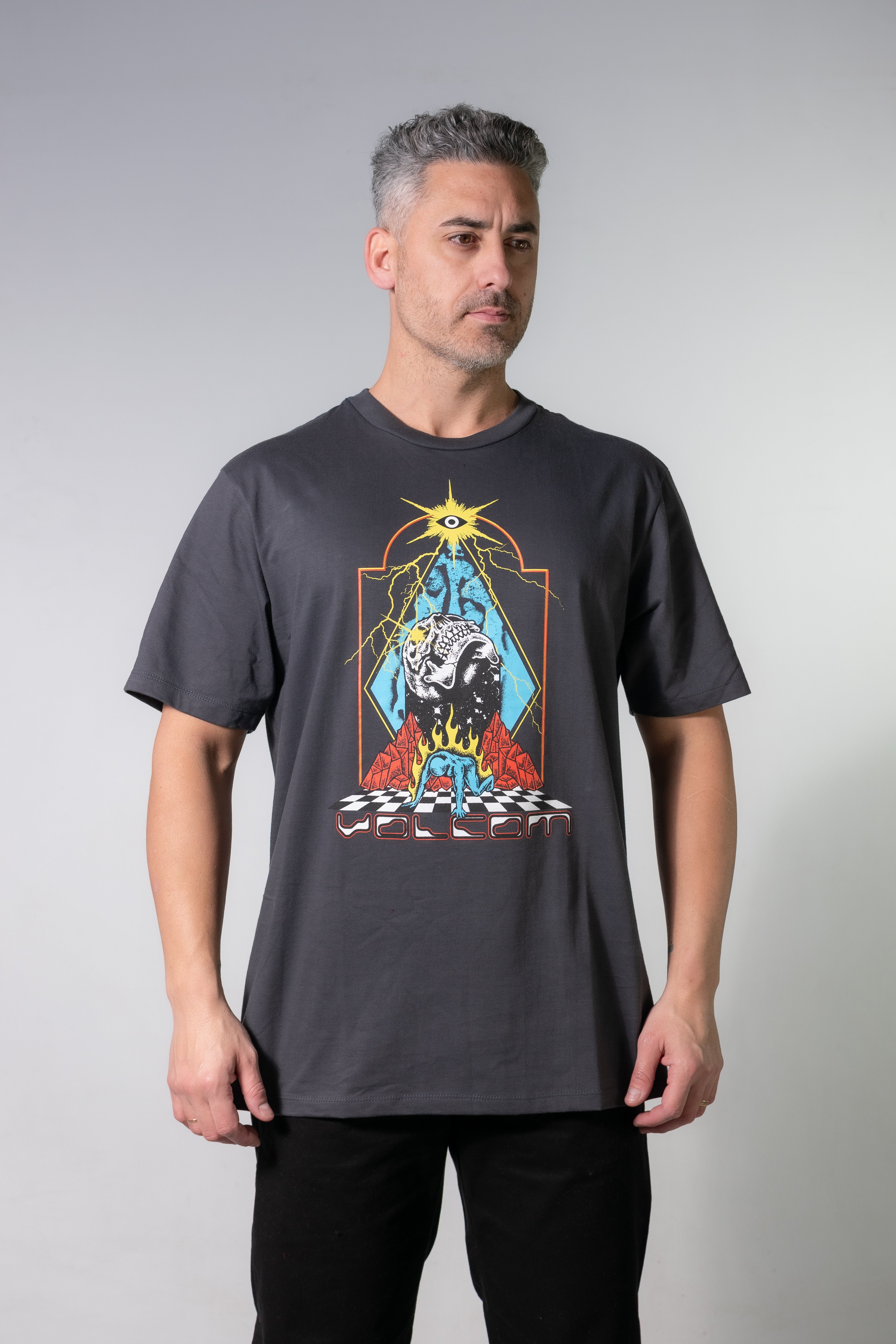 Volcom Men's H Te MC Prints T-Shirt - Comfortable Casual Wear for Street Style & Everyday Outfits